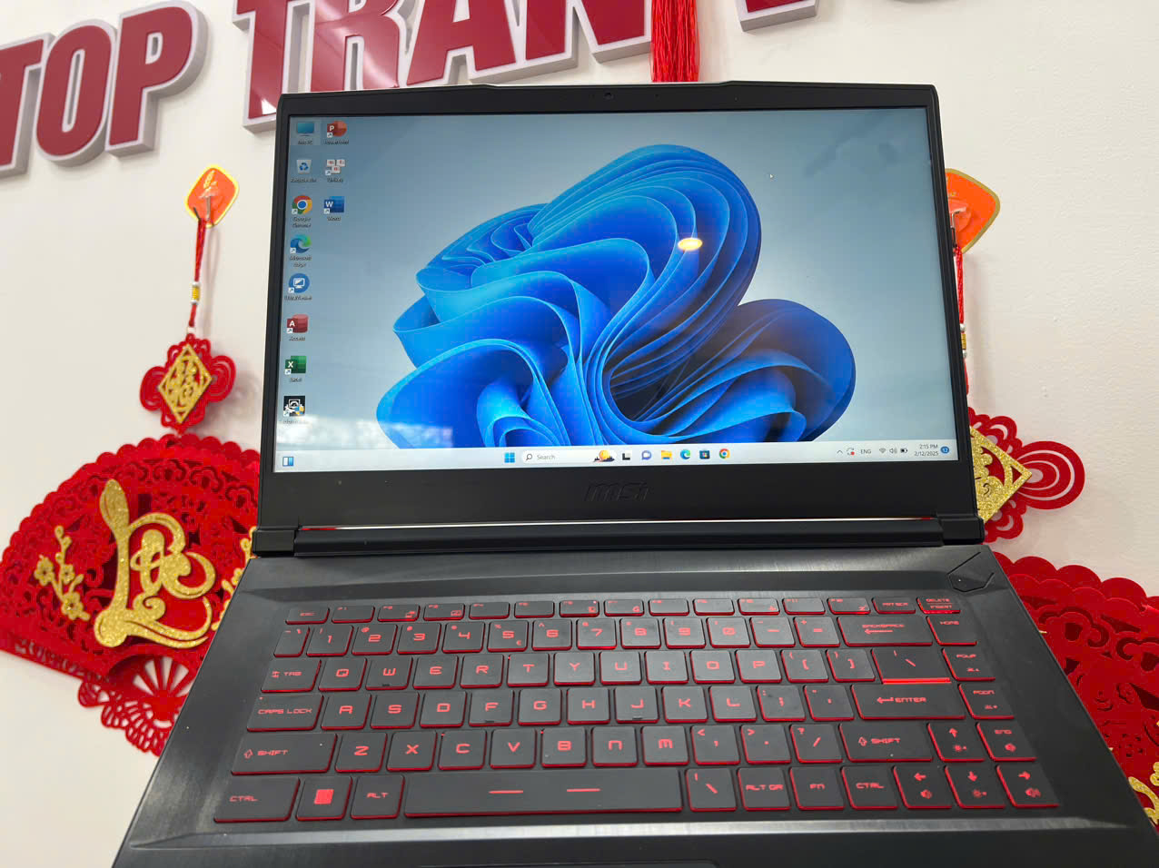 LAPTOP MSI GF63 Gaming zin tem - máy 99% - Hình ảnh 4
