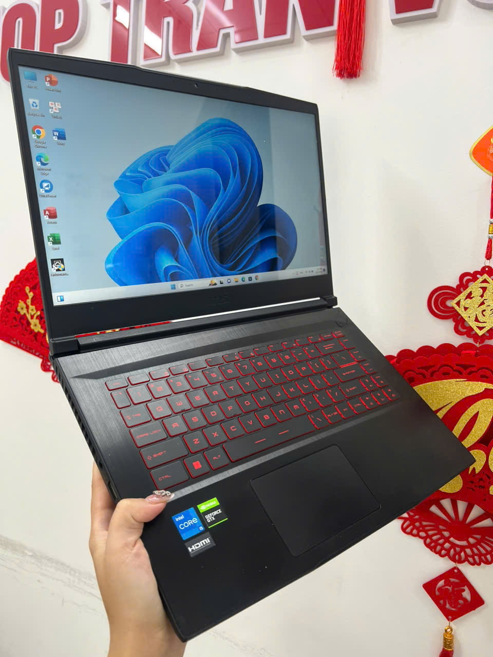 LAPTOP MSI GF63 Gaming zin tem - máy 99% - Hình ảnh 7