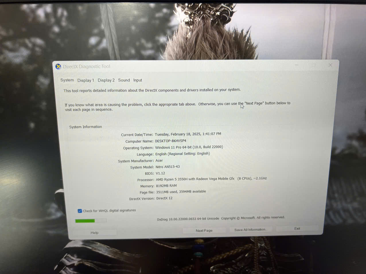 LAPTOP Nitro 5 AN515-43 Gaming cấu hình khoẻ- chiến game ngon - Hình ảnh 3