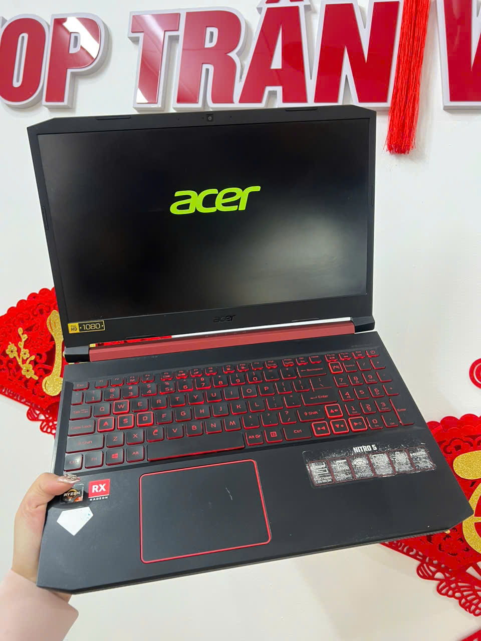 LAPTOP Nitro 5 AN515-43 Gaming cấu hình khoẻ- chiến game ngon - Hình ảnh 4