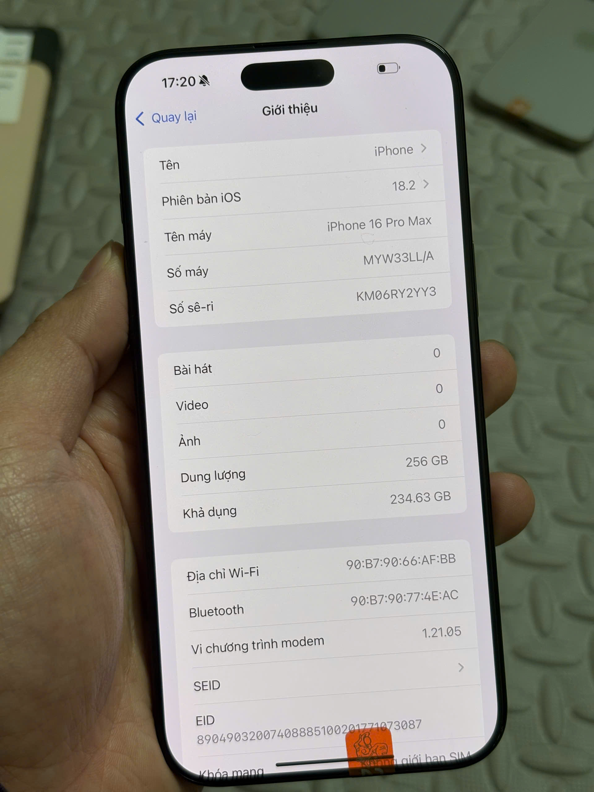 ĐIỆN THOẠI IPHONE 16PRM 256GB - Hình ảnh 6