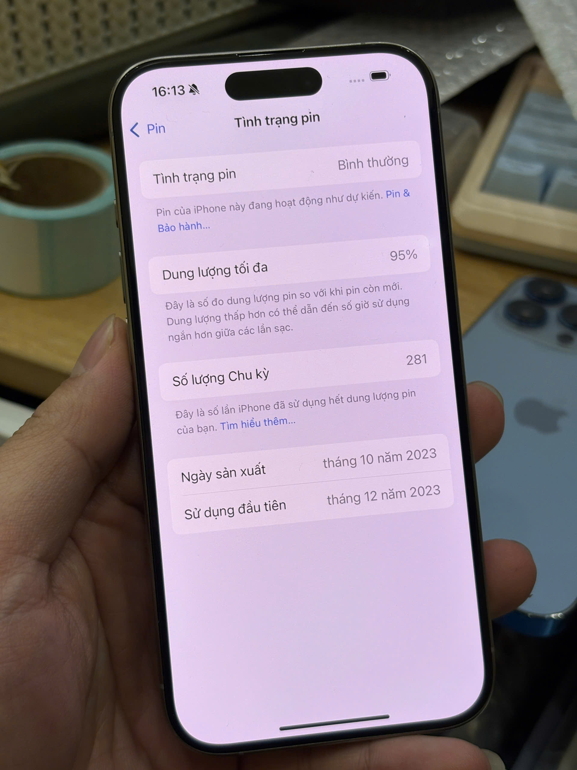 ĐIỆN THOẠI IPHONE 15Pro 128GB - Hình ảnh 6
