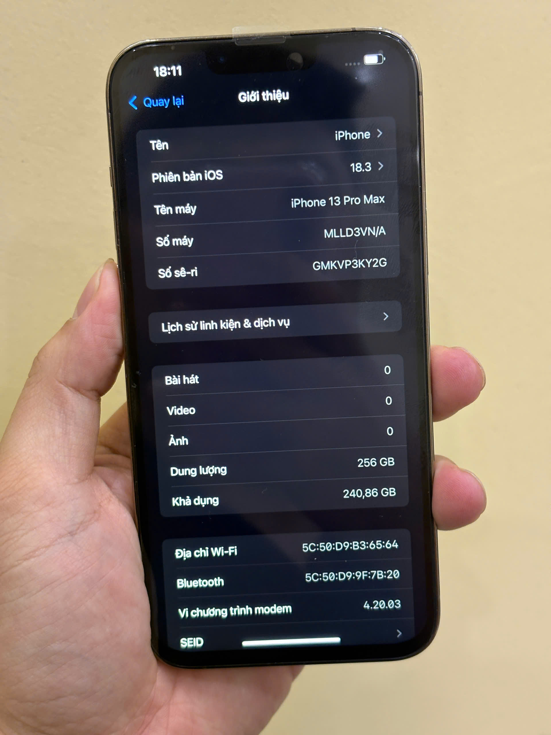 ĐIỆN THOẠI IPHONE 13PRM 256GB - Hình ảnh 2