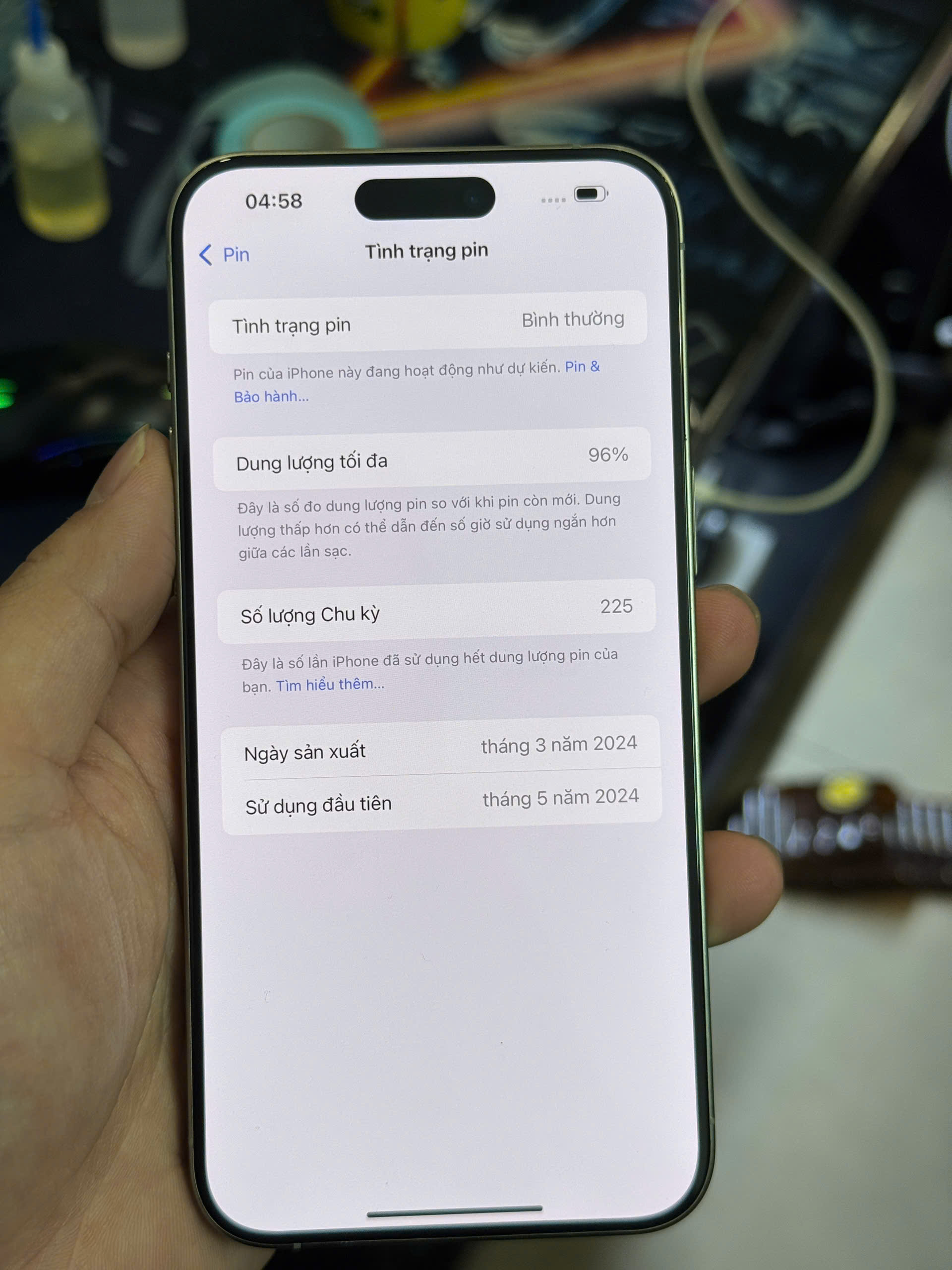 ĐIỆN THOẠI IPHONE 15PRM 512GB - Hình ảnh 6