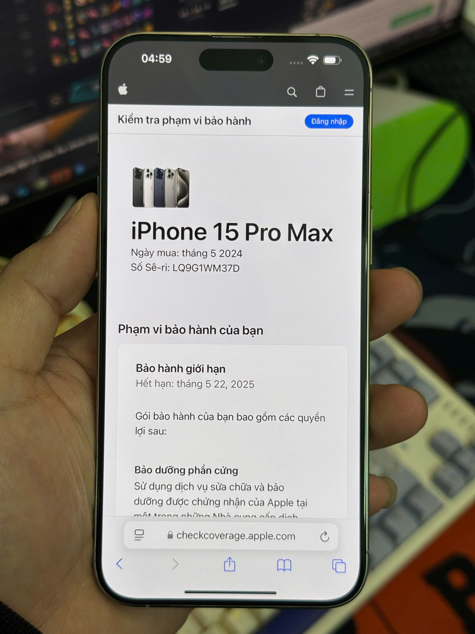ĐIỆN THOẠI IPHONE 15PRM 512GB - Hình ảnh 7