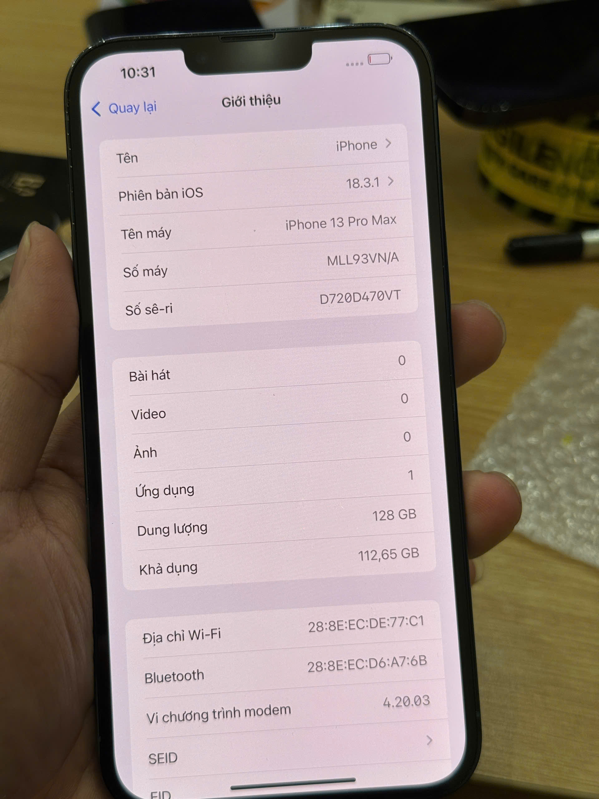 ĐIỆN THOẠI IPHONE 13PRM 128GB - Hình ảnh 4