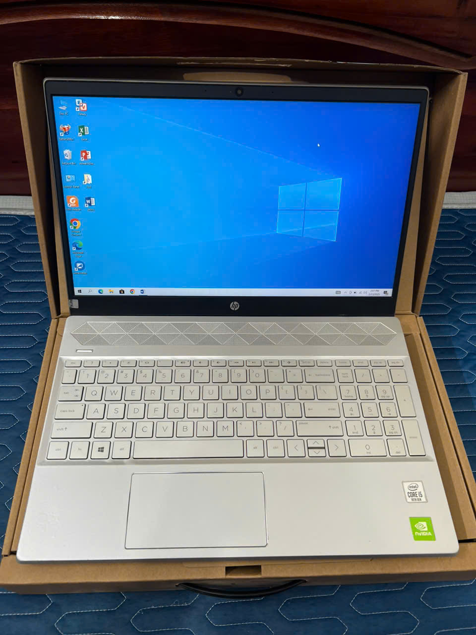 LAPTOP HP pavilion laptop 15-cs3xxx card rời, vỏ nhôm mát lạnh - Hình ảnh 7