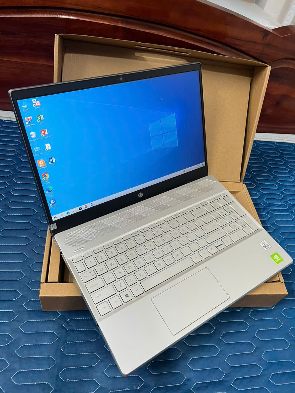LAPTOP HP pavilion laptop 15-cs3xxx card rời, vỏ nhôm mát lạnh - Hình ảnh 12