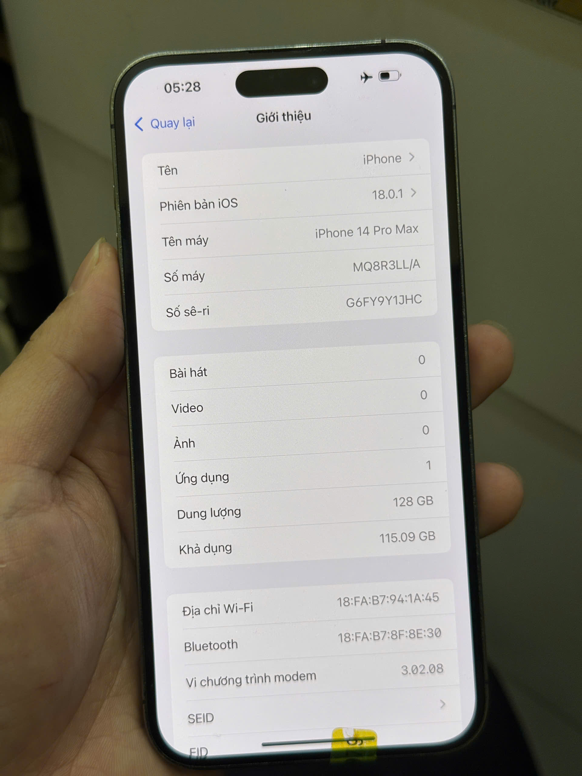 ĐIỆN THOẠI IPHONE 14PRM 128GB - Hình ảnh 2