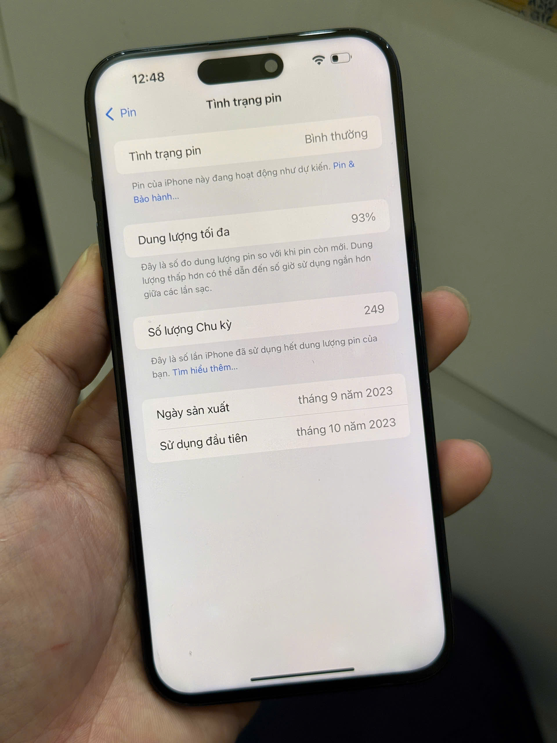 ĐIỆN THOẠI IPHONE 15 PRM 256Gb - Hình ảnh 5