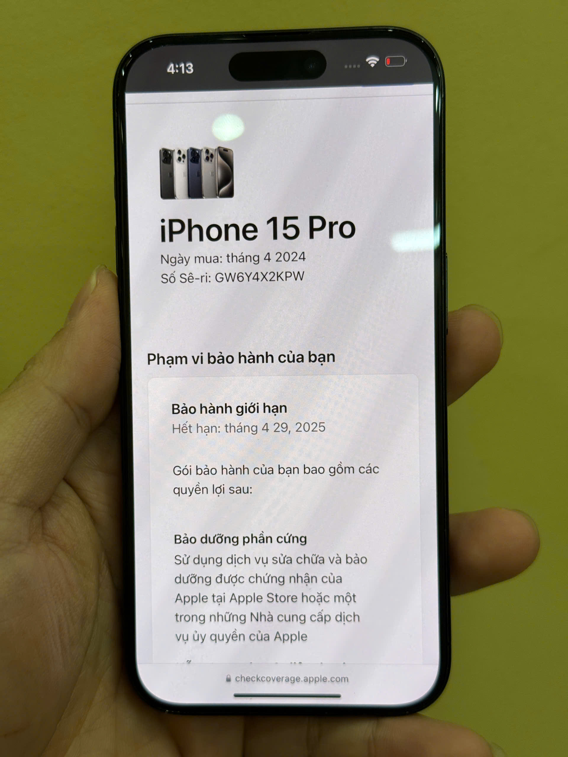 điện thoại iphone 15pro