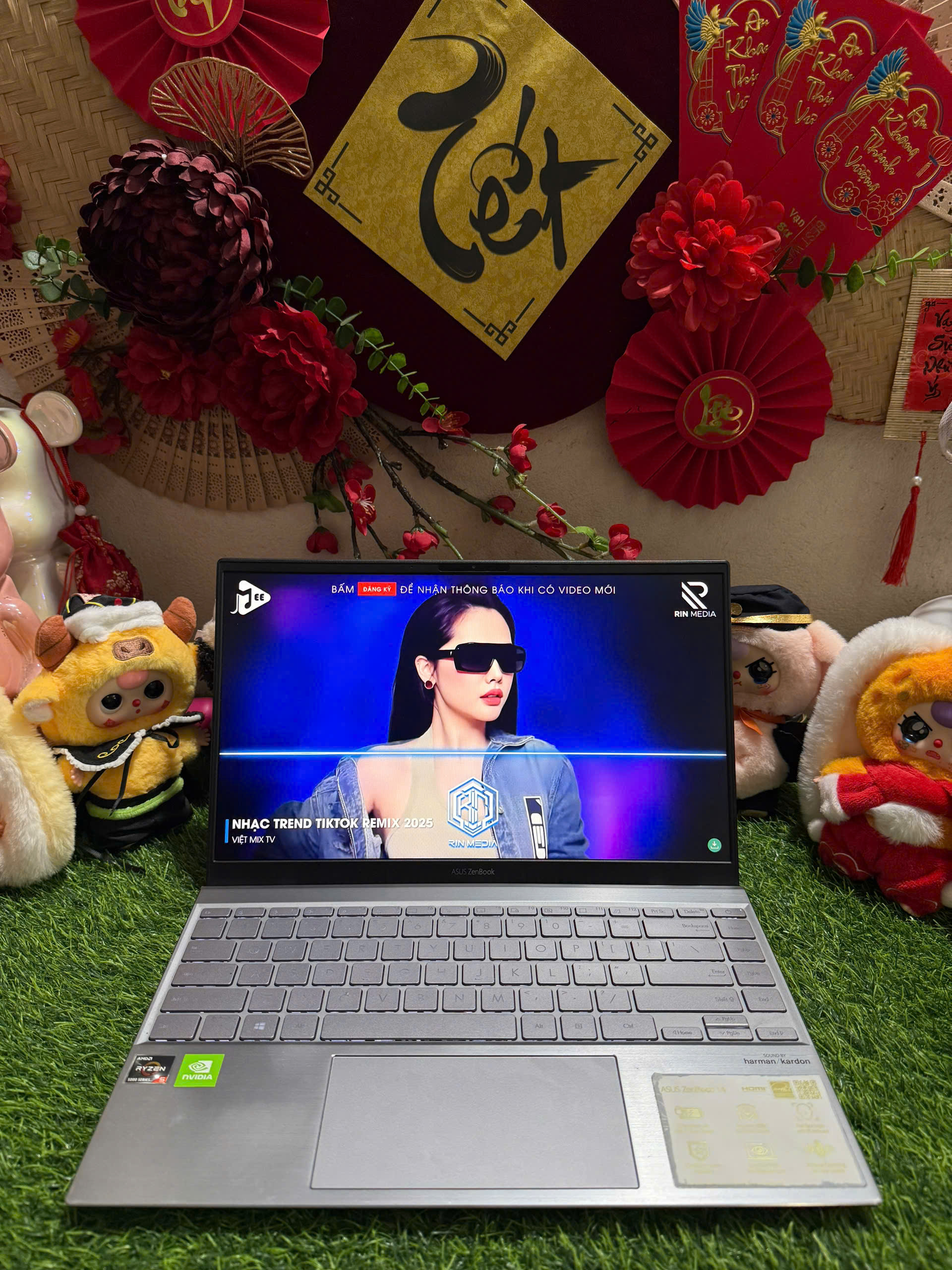LAPTOP Cực phẩm Asus zenbook Q408ug siêu mỏng nhẹ chiến game giá cực tốt - Hình ảnh 2