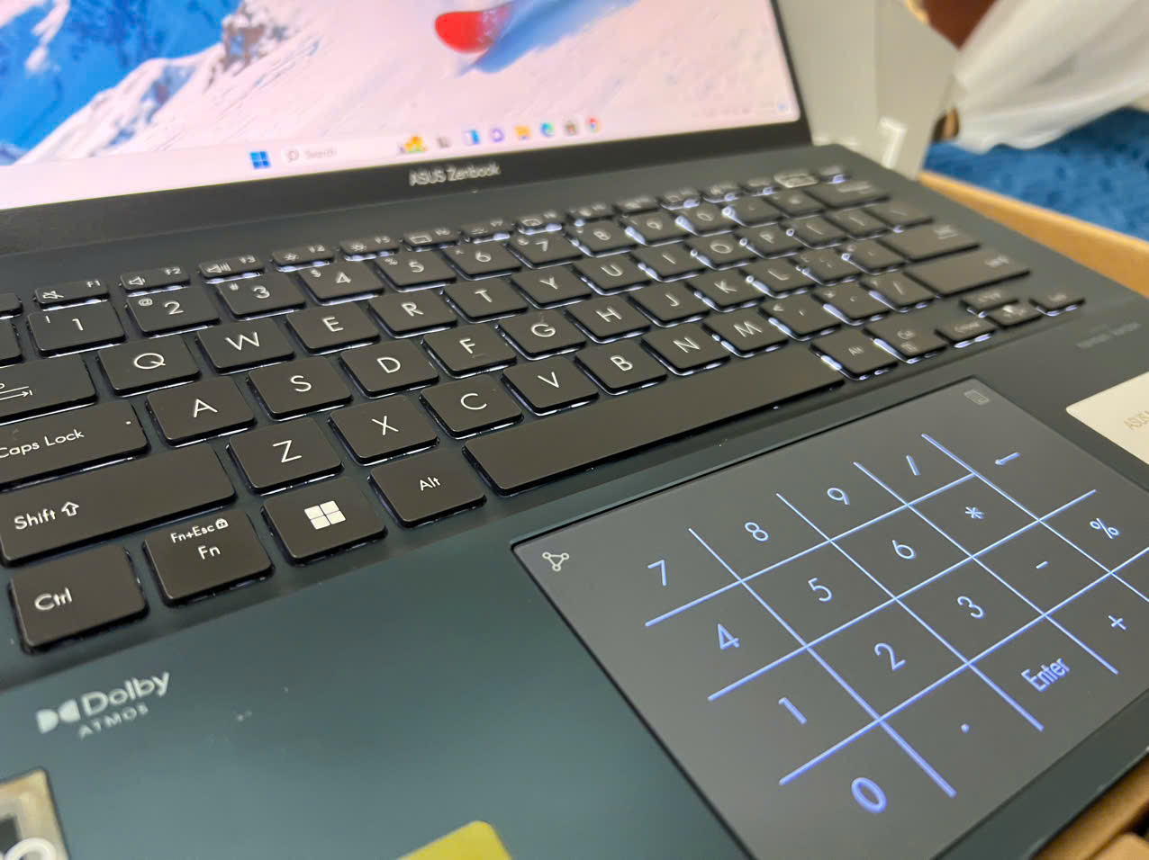 LAPTOP Asus Zenbook UX3402Za Hàng chính hãng vỏ nhôm bản Ram 16gb dùng siêu ngon - Hình ảnh 4