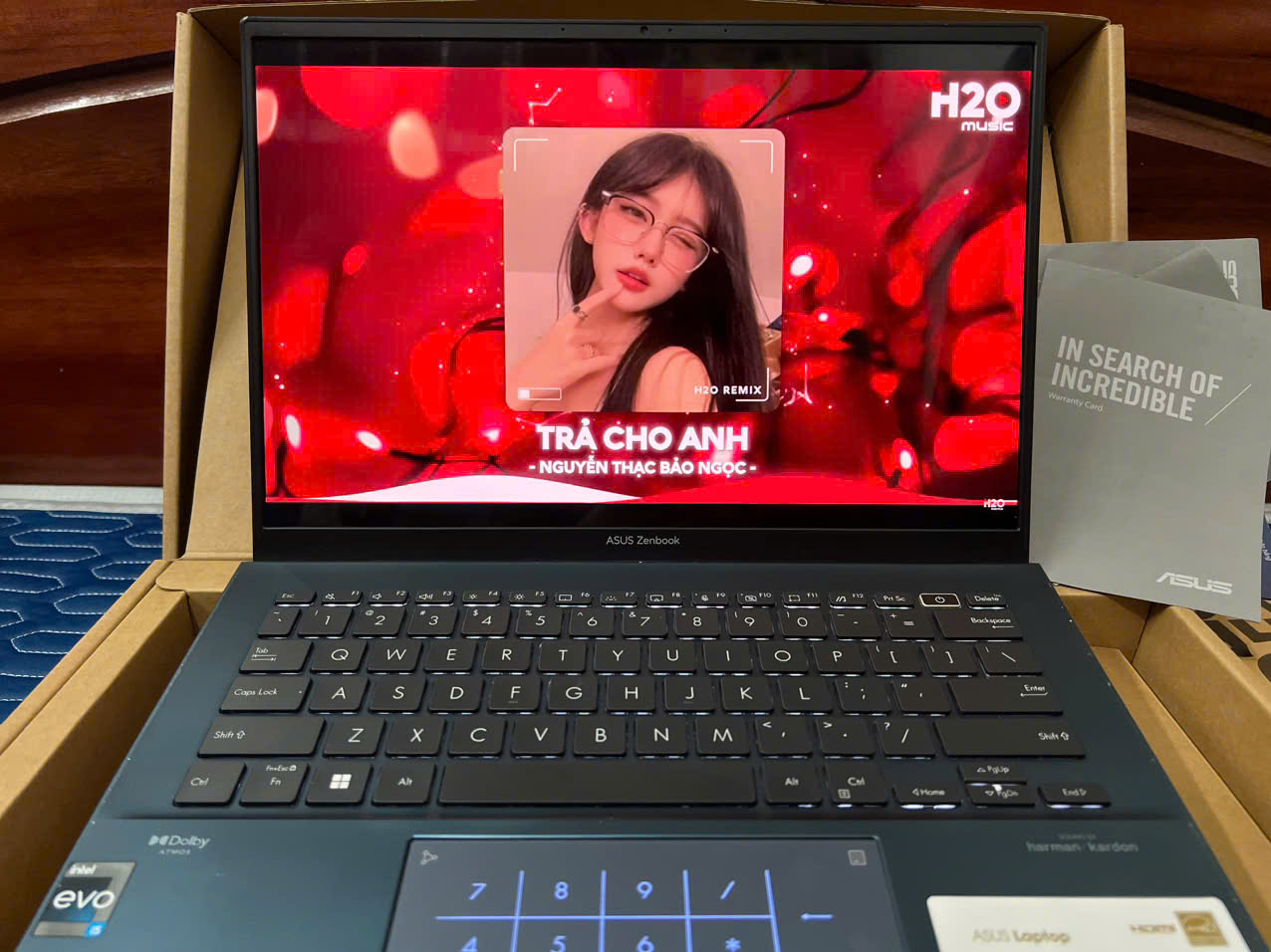LAPTOP Asus Zenbook UX3402Za Hàng chính hãng vỏ nhôm bản Ram 16gb dùng siêu ngon - Hình ảnh 10