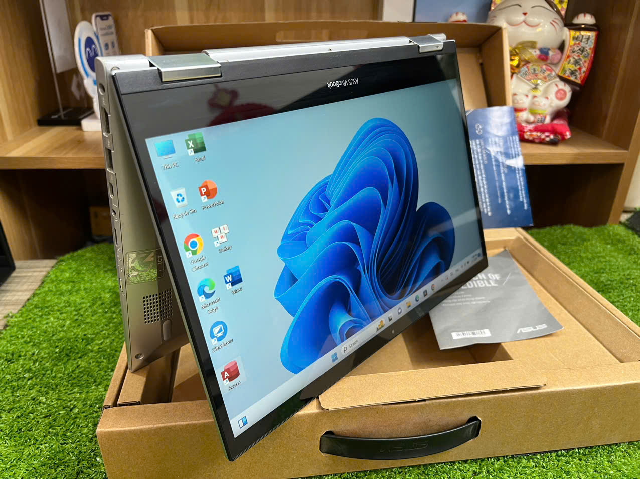 LAPTOP Asus Vivobook Flip TP470EA cảm ứng xoay gập 360• - Hình ảnh 2
