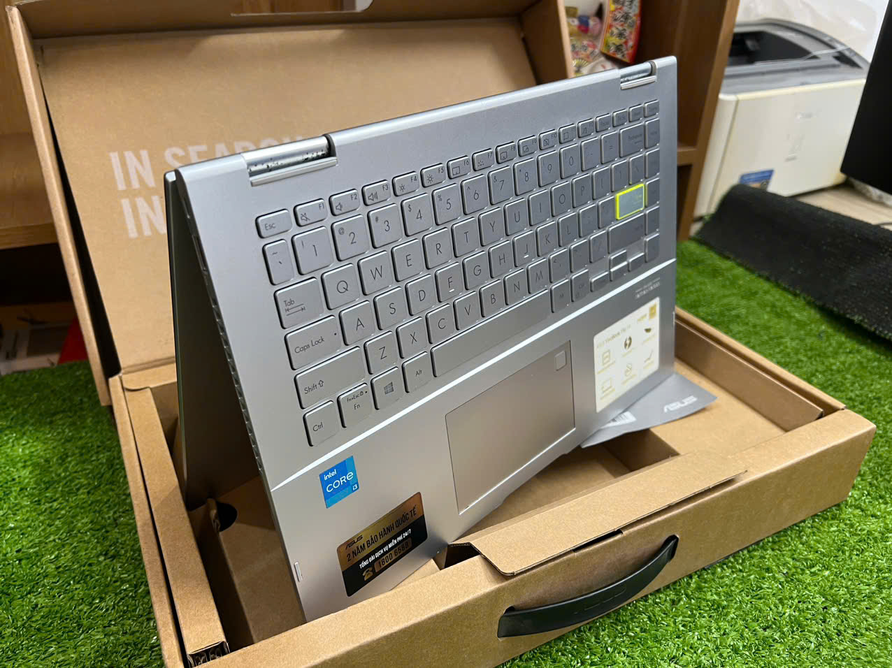 LAPTOP Asus Vivobook Flip TP470EA cảm ứng xoay gập 360• - Hình ảnh 5