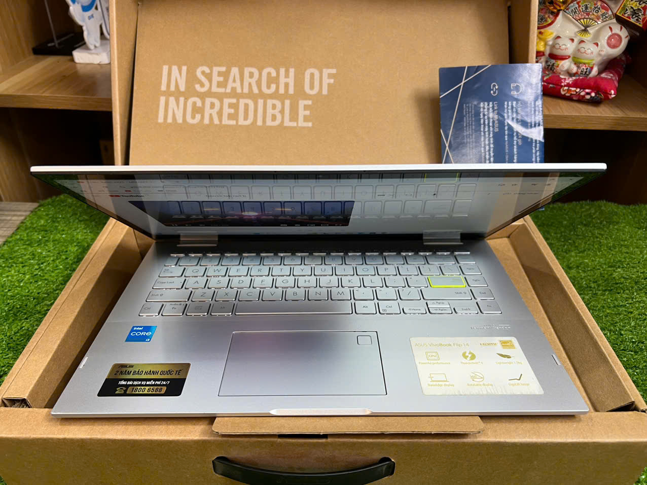 LAPTOP Asus Vivobook Flip TP470EA cảm ứng xoay gập 360• - Hình ảnh 14