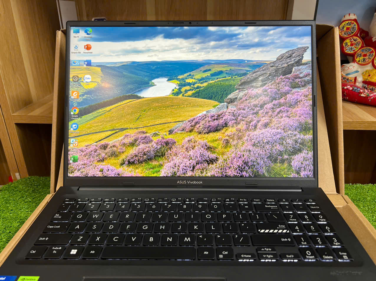 LAPTOP Asus Gamming Vivobook K3605Z đẹp keg ful mới kích vài ngày còn bảo hành chính hãng tới 04/03/2027 - Hình ảnh 2
