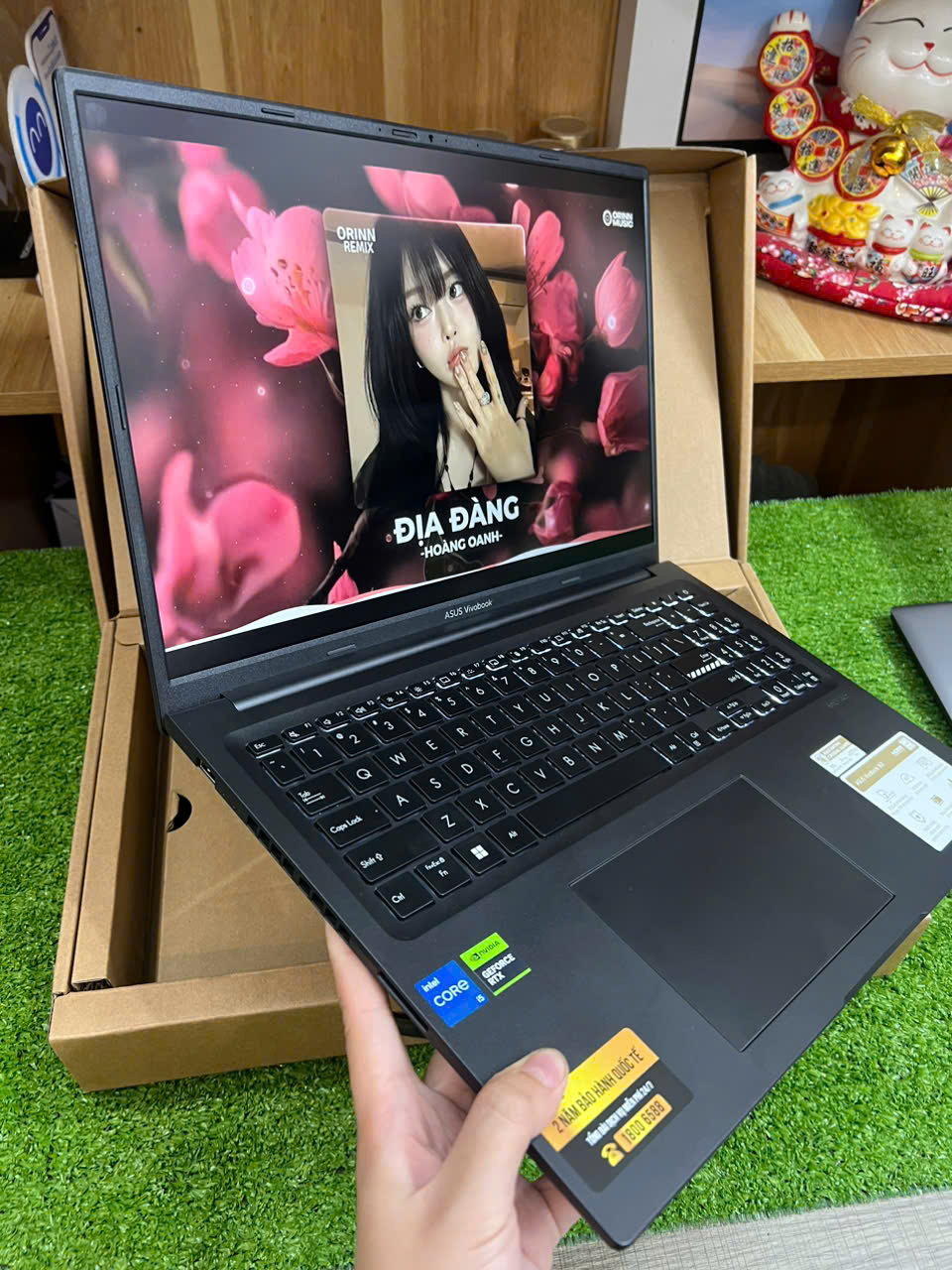 LAPTOP Asus Gamming Vivobook K3605Z đẹp keg ful mới kích vài ngày còn bảo hành chính hãng tới 04/03/2027 - Hình ảnh 6
