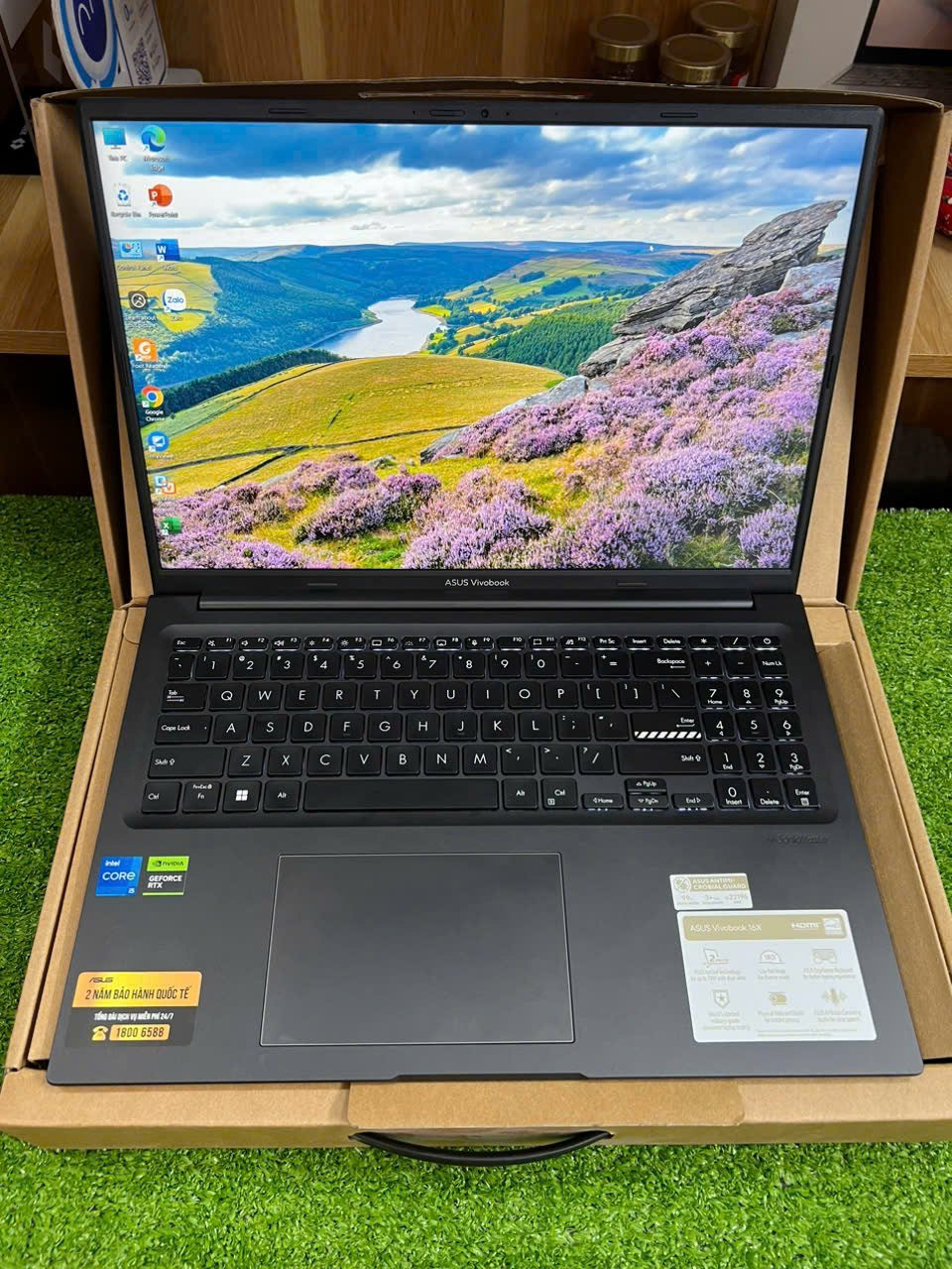 LAPTOP Asus Gamming Vivobook K3605Z đẹp keg ful mới kích vài ngày còn bảo hành chính hãng tới 04/03/2027 - Hình ảnh 10