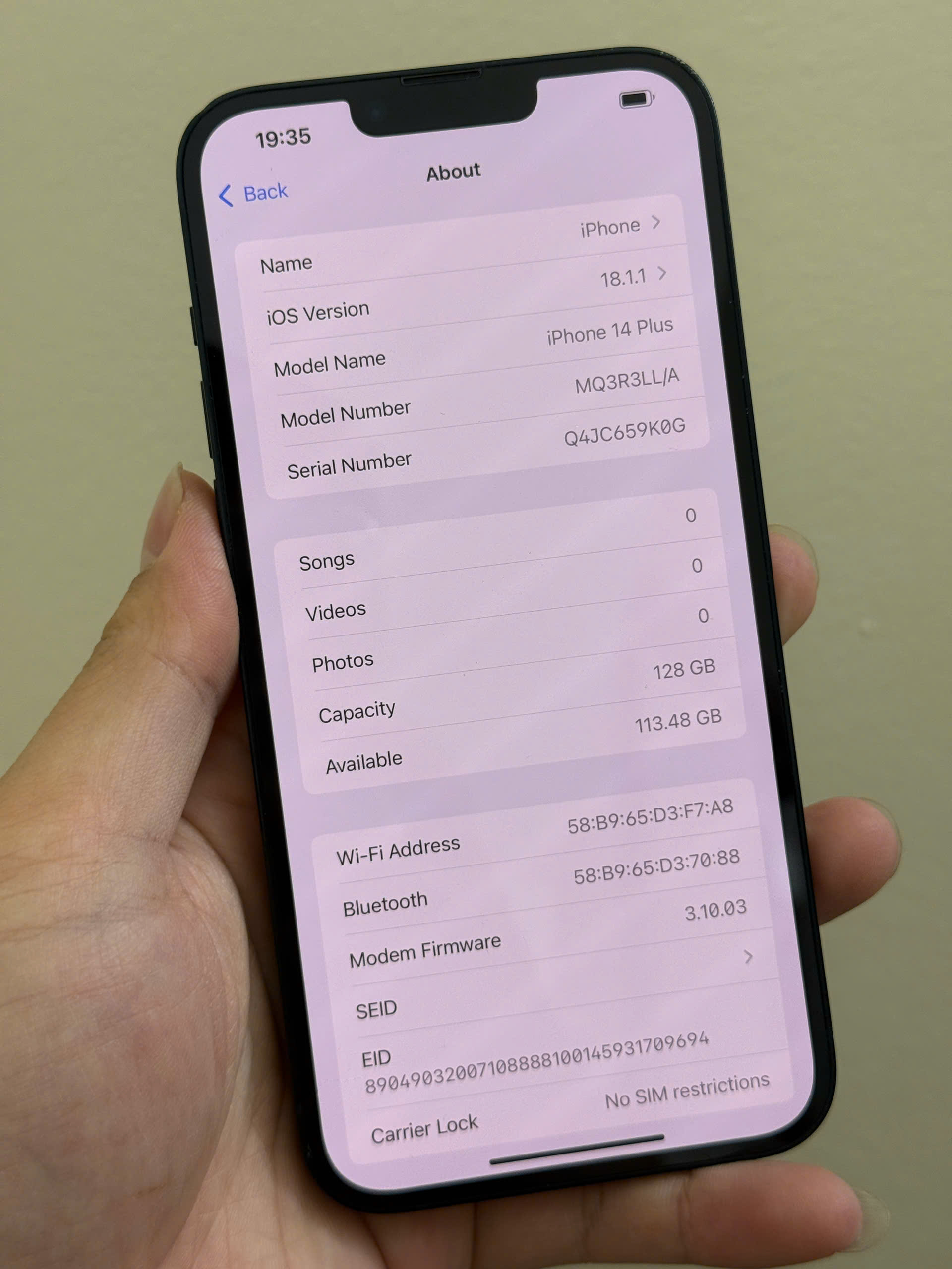 ĐIỆN THOẠI IPHONE 14 PLUS 128GB - Hình ảnh 5