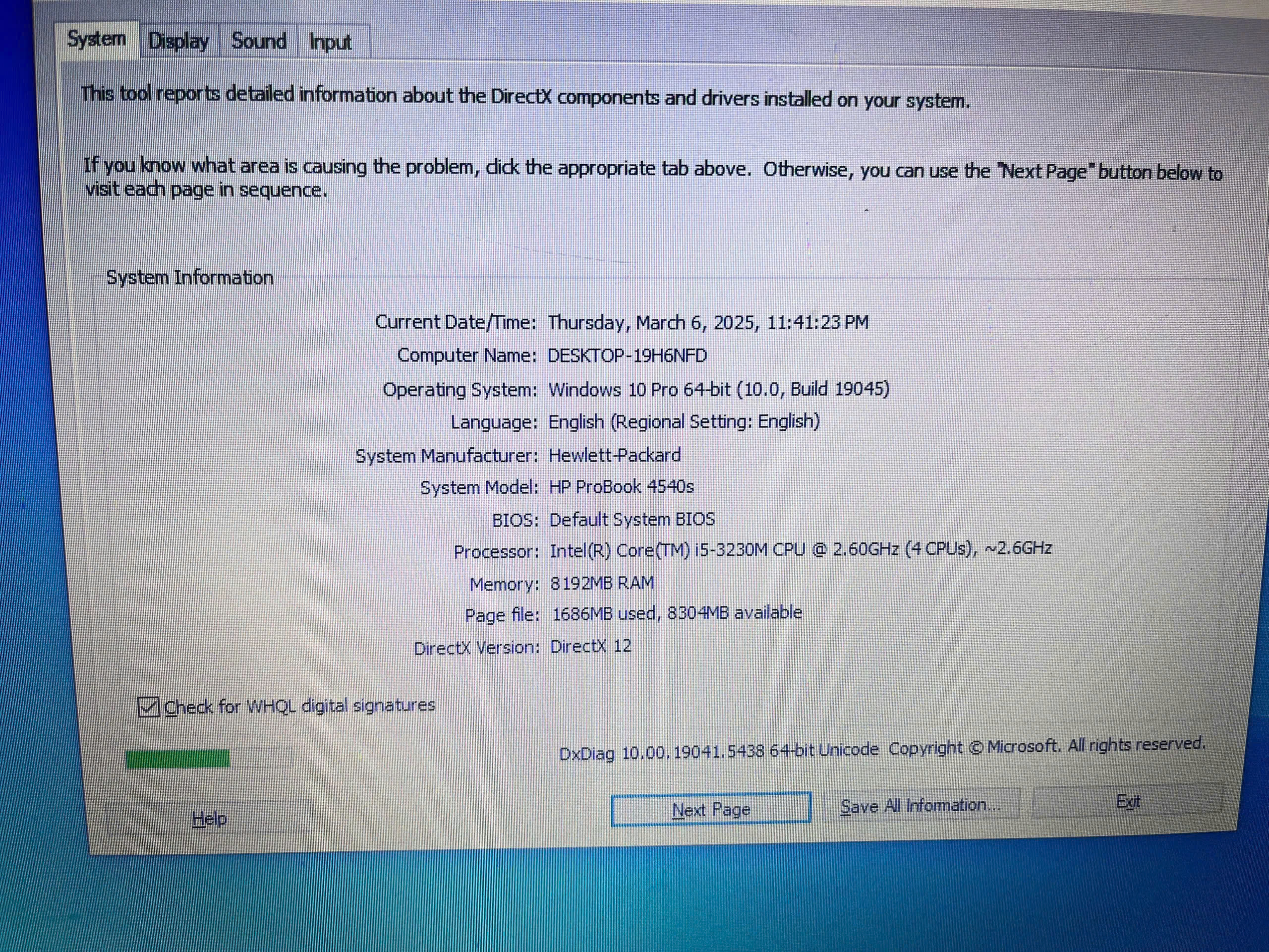 LAPTOP Laptop HP 4540s - Hình ảnh 3