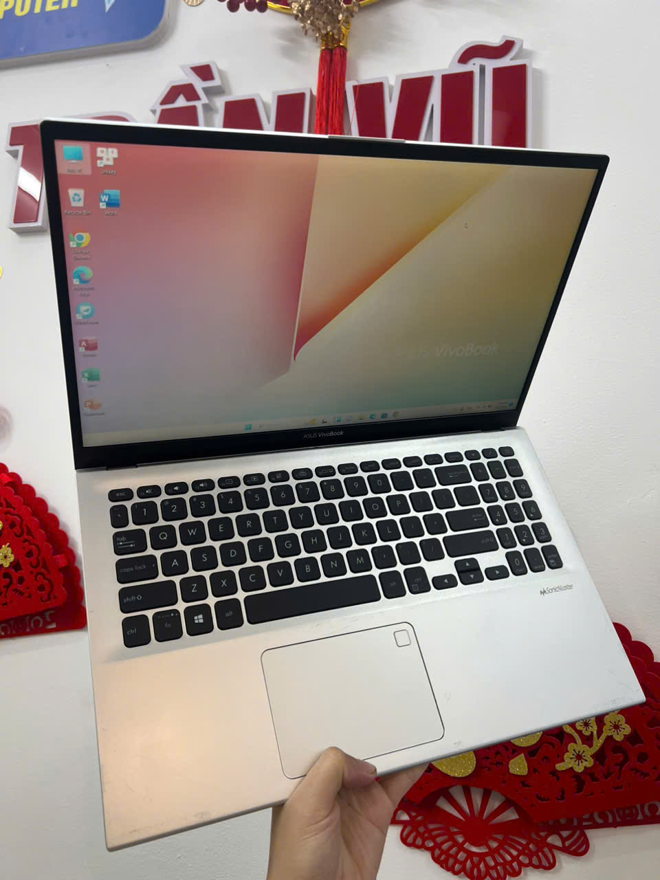 LAPTOP Asus Vivobook X512Da mỏng nhẹ trắng đẹp thời trang - Hình ảnh 3