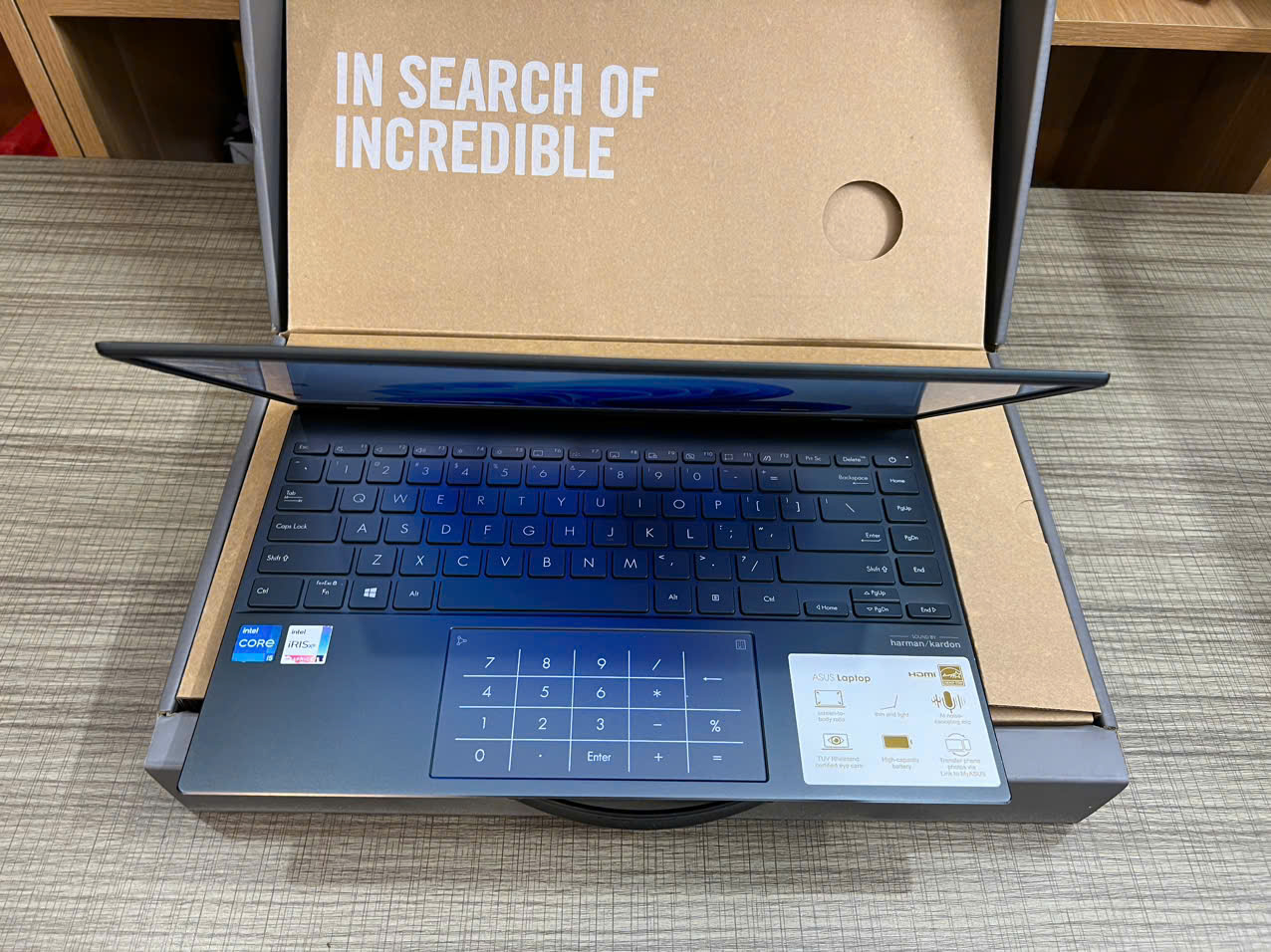 LAPTOP Asus Zenbook UX425EA zin tem hãng, máy đẹp keg - Hình ảnh 2