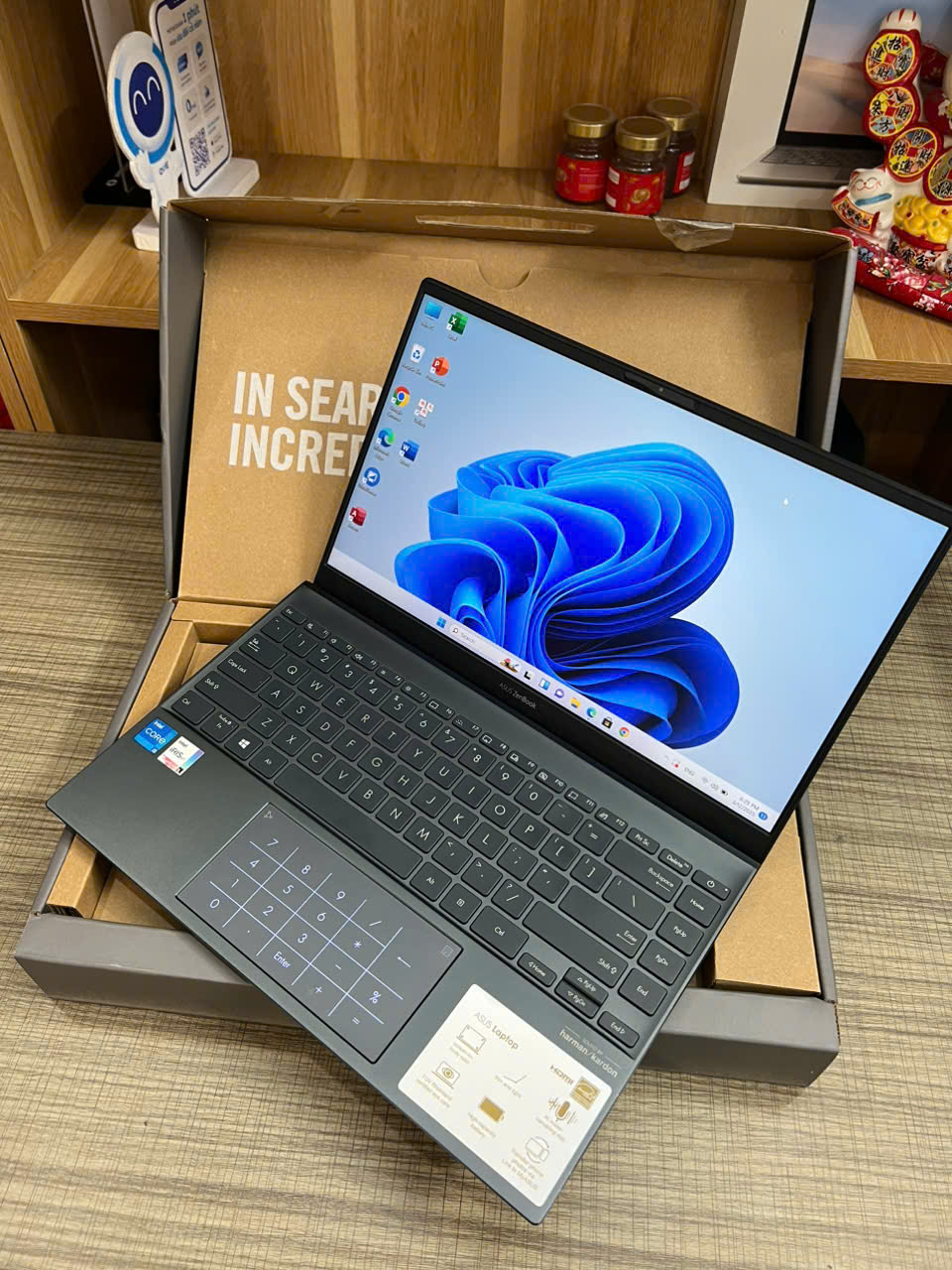 LAPTOP Asus Zenbook UX425EA zin tem hãng, máy đẹp keg - Hình ảnh 7