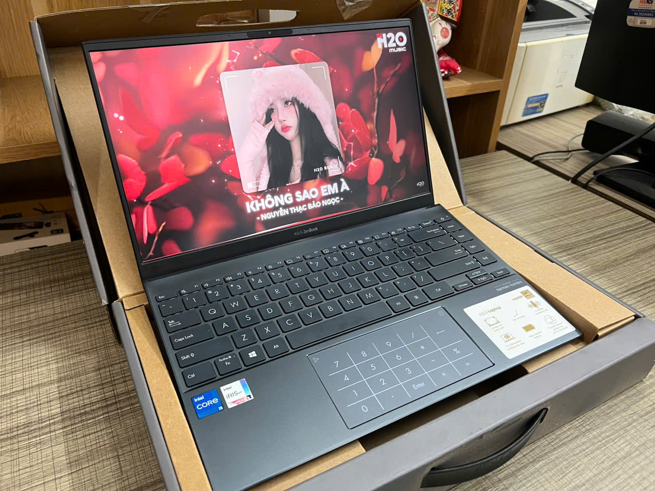 LAPTOP Asus Zenbook UX425EA zin tem hãng, máy đẹp keg - Hình ảnh 12