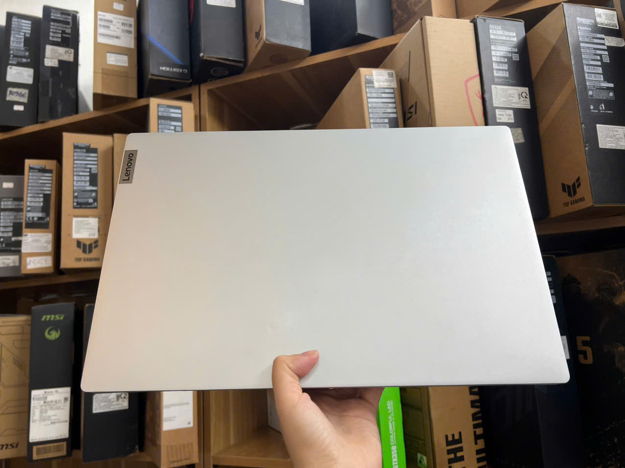 LAPTOP Lenovo ideaPad Slim5-15ITL hàng chính hãng vỏ nhôm bền bỉ dùng siêu thích có card rời hỗ trợ - Hình ảnh 6