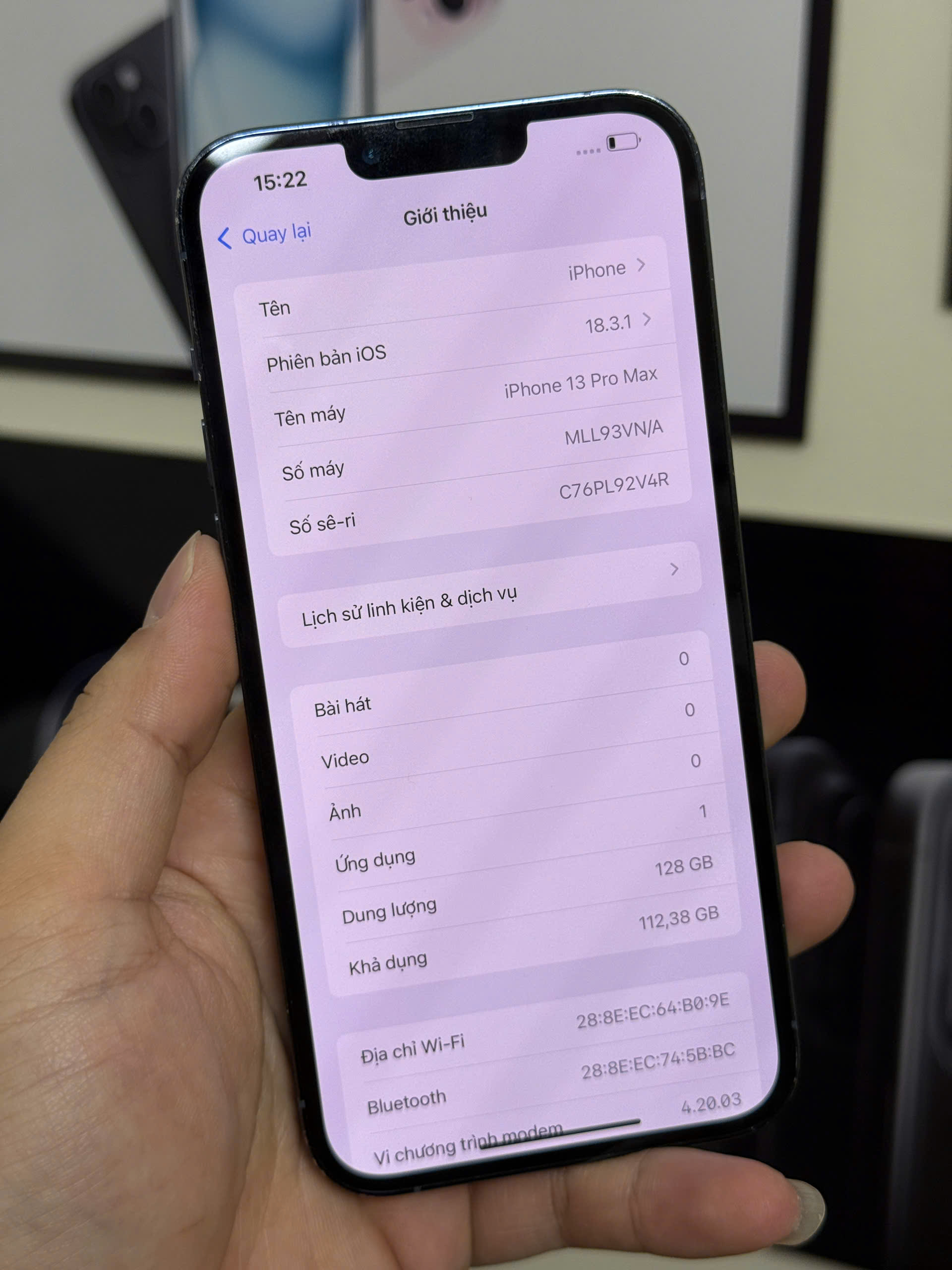 ĐIỆN THOẠI IPHONE 13PRM 128 - Hình ảnh 5