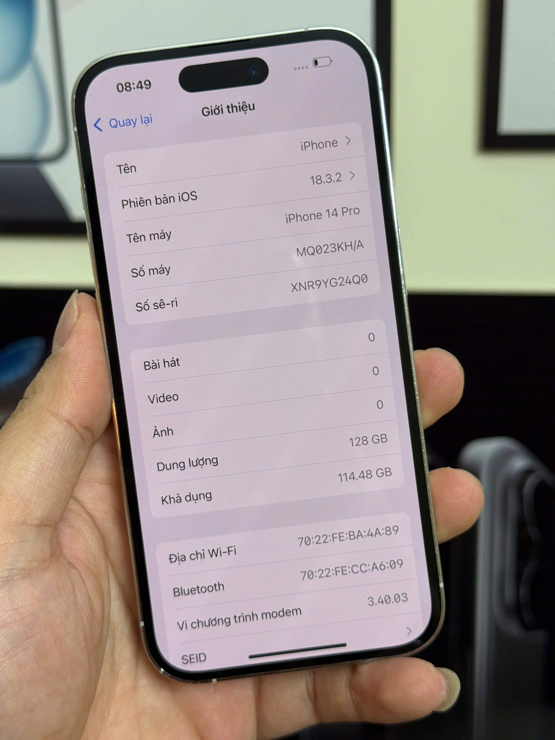 ĐIỆN THOẠI IPHONE 14PRO 128GB - Hình ảnh 2