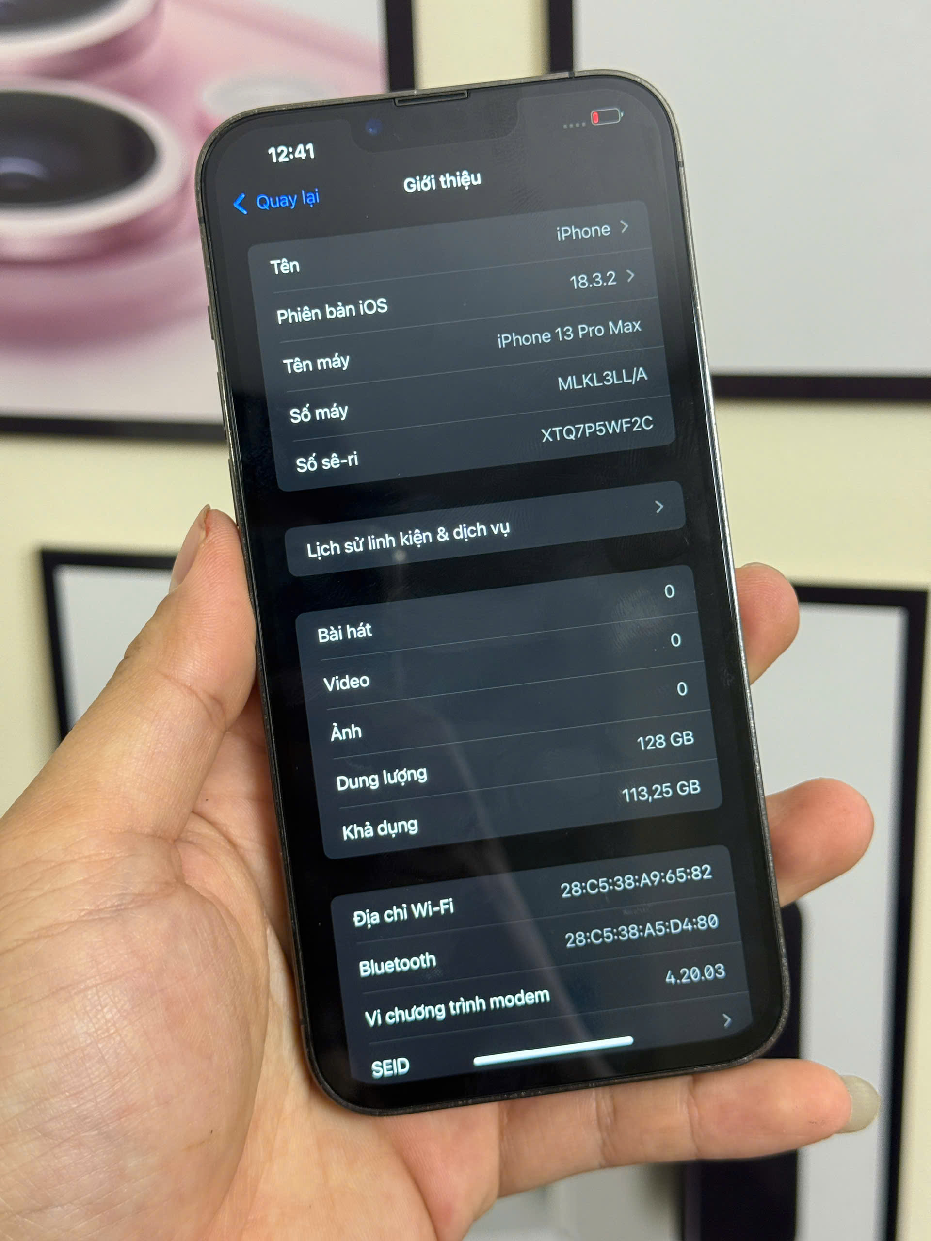 ĐIỆN THOẠI IPHONE 13PRM 128GB - Hình ảnh 5