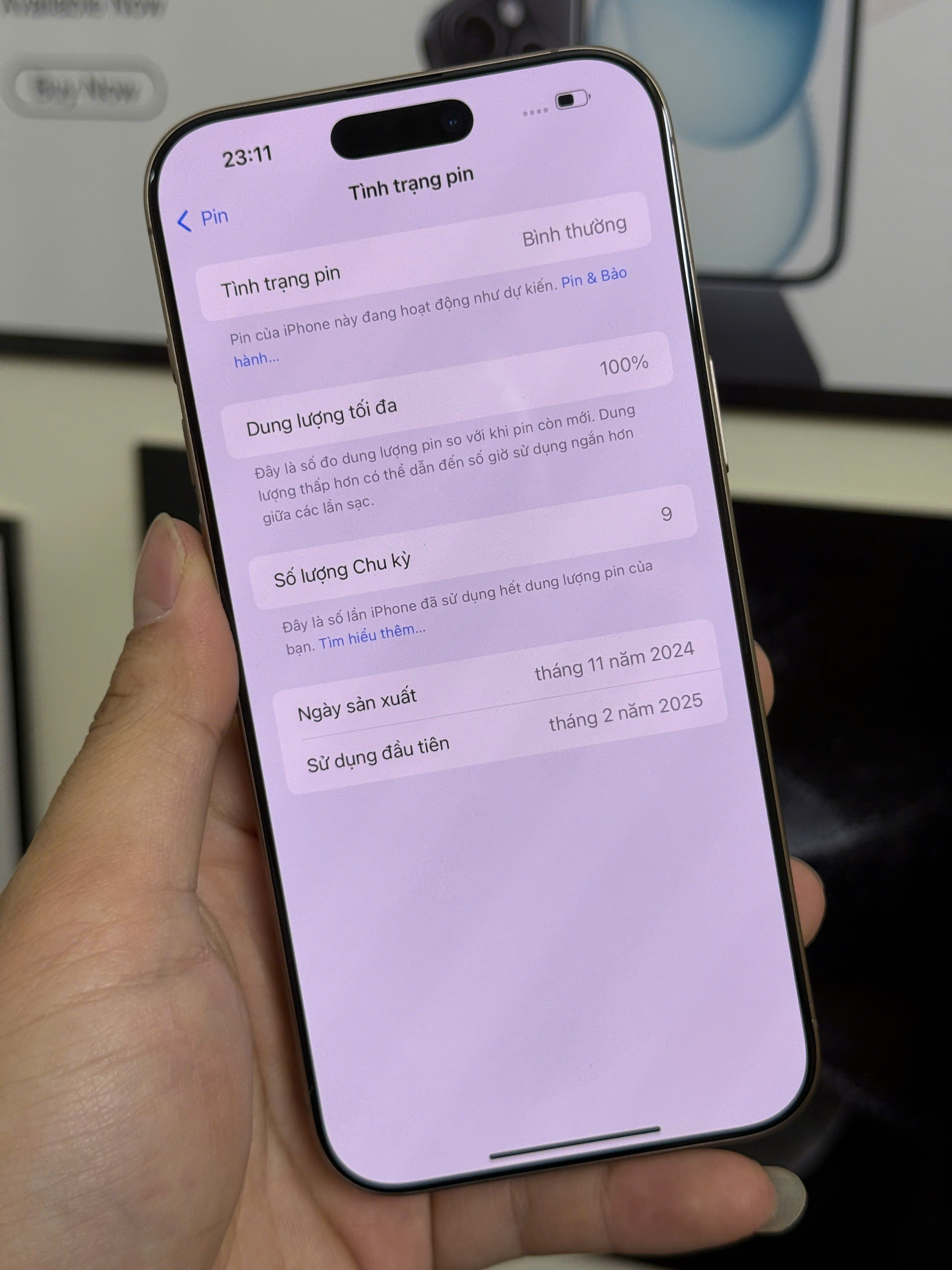 ĐIỆN THOẠI IPHONE 16PRM 256GB - Hình ảnh 5