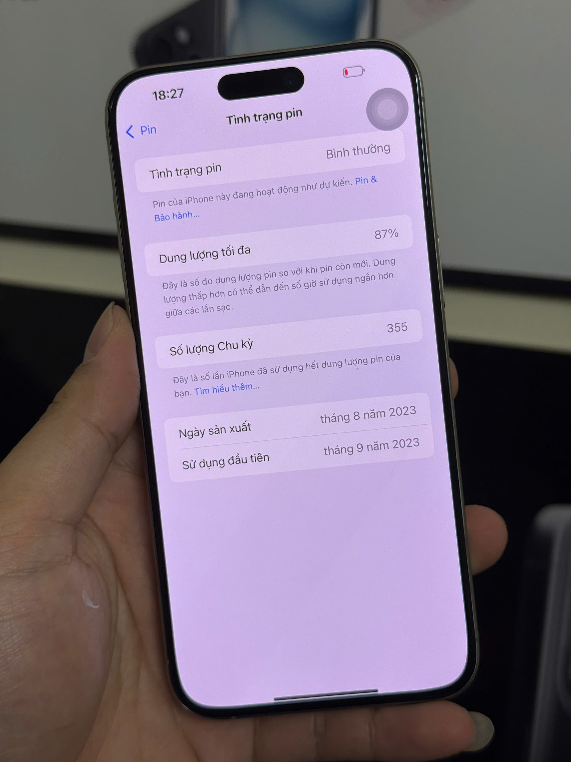ĐIỆN THOẠI IPHONE 15PRM 128GB - Hình ảnh 2
