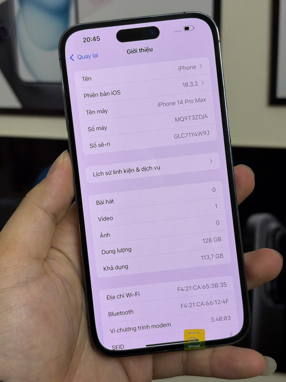 điện thoại iphone 14prm 128gb - Hình ảnh 7