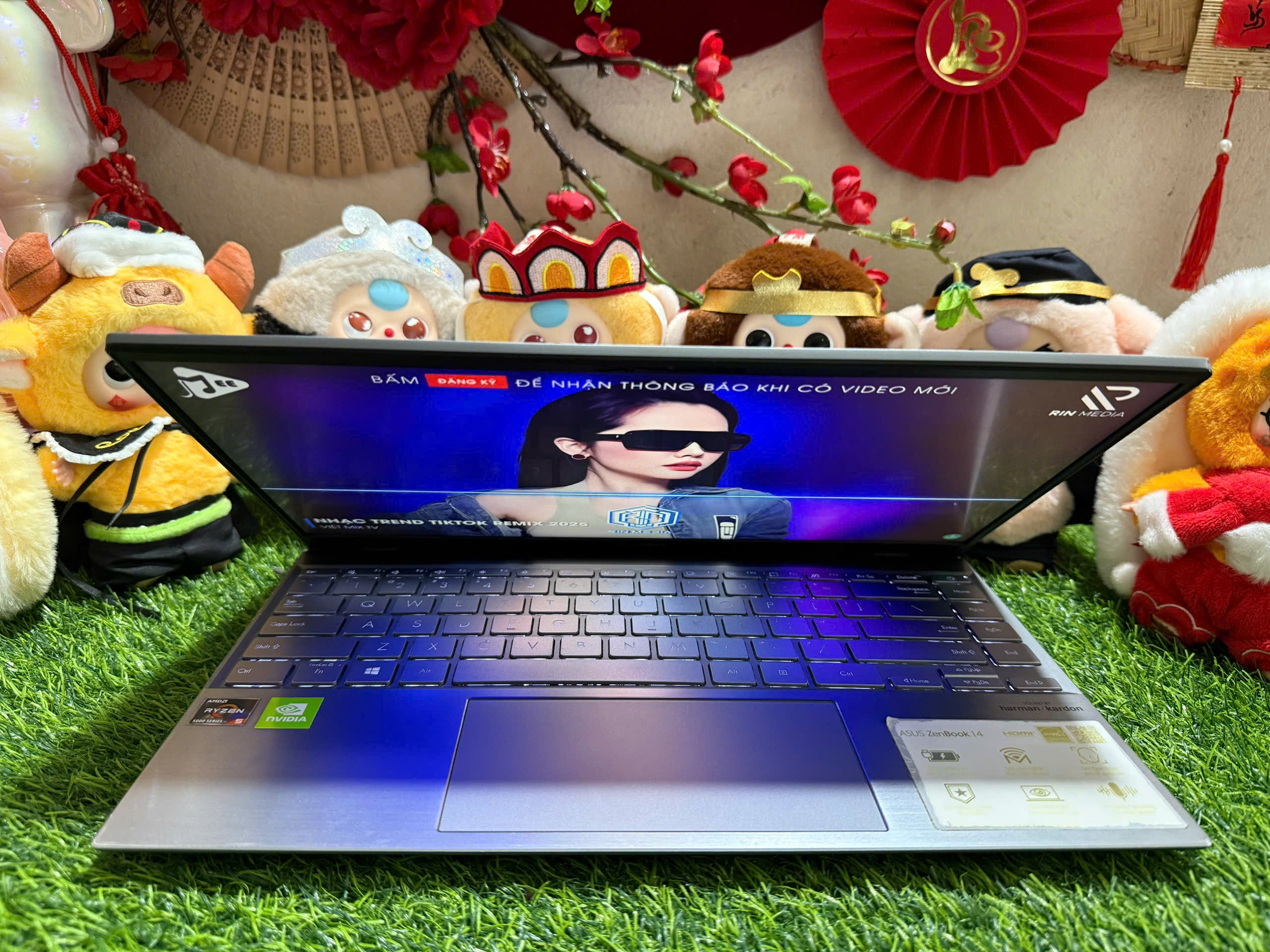 Cực phẩm Asus zenbook Q408ug vỏ nhôm mát lạnh siêu mỏng nhẹ - Hình ảnh 2