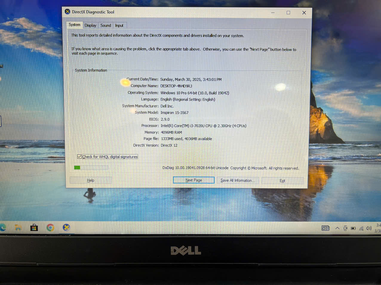 dell inspiron 15-3567 hàng chính hãng dùng siêu bền - Hình ảnh 8