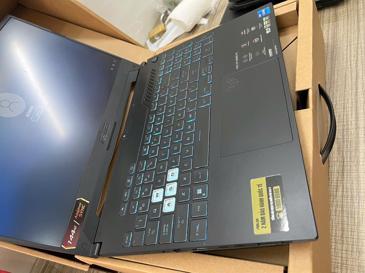 Asus TUF Gaming Fx507ZC Hàng chính hãng hiệu năng quá ngon - Hình ảnh 8