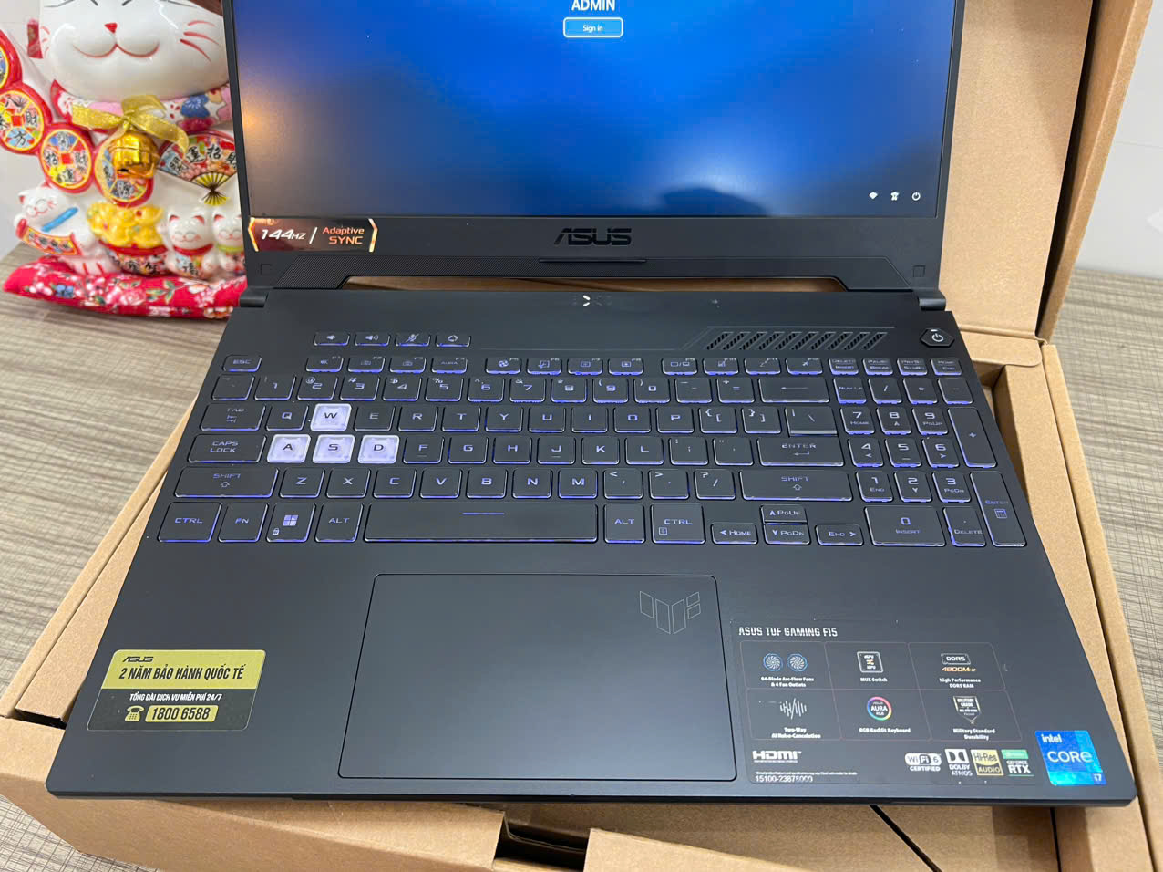 Asus TUF Gaming Fx507ZC Hàng chính hãng hiệu năng quá ngon - Hình ảnh 12