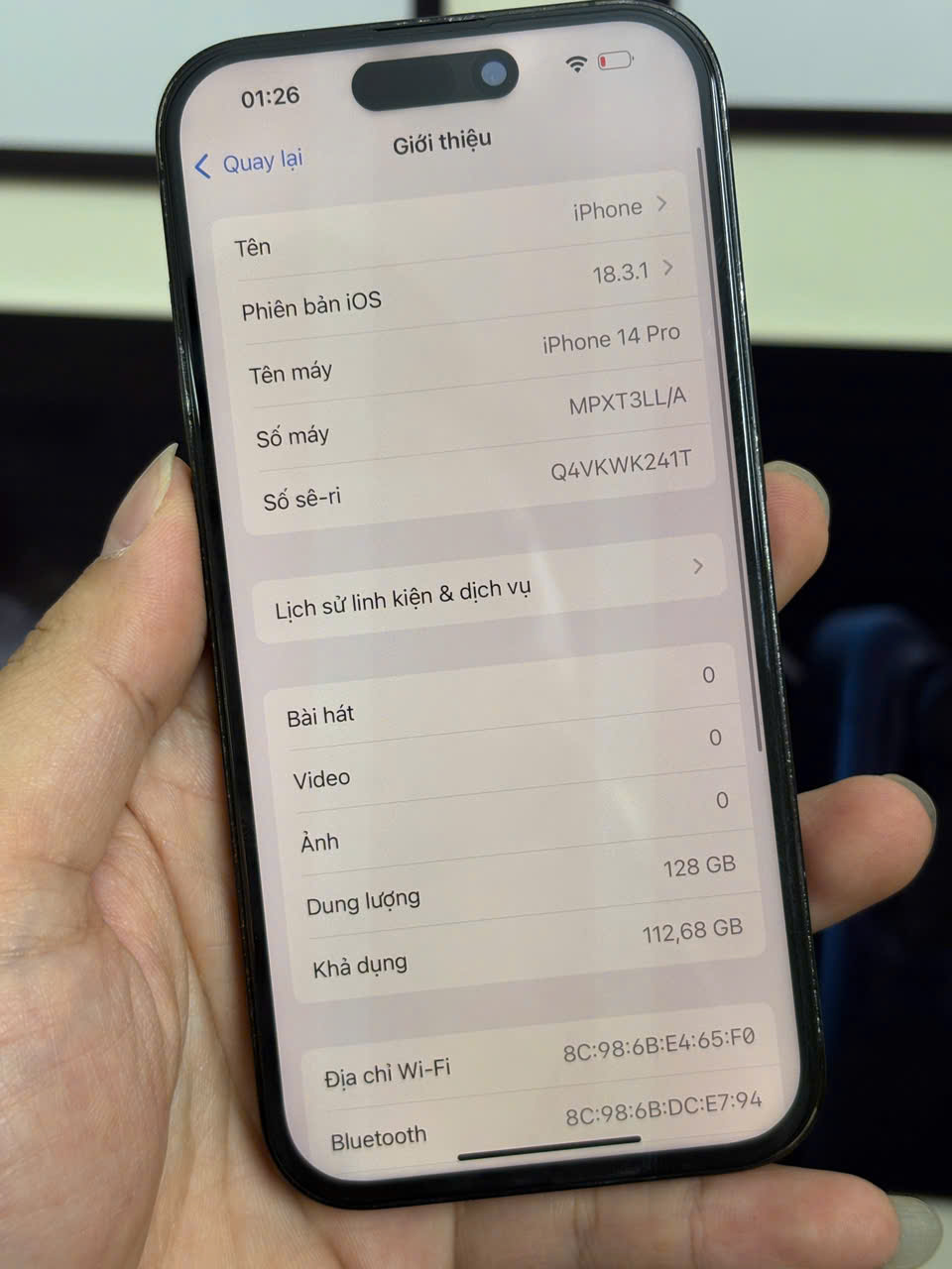 điện thoại iphone 14 pro 128gb - Hình ảnh 4