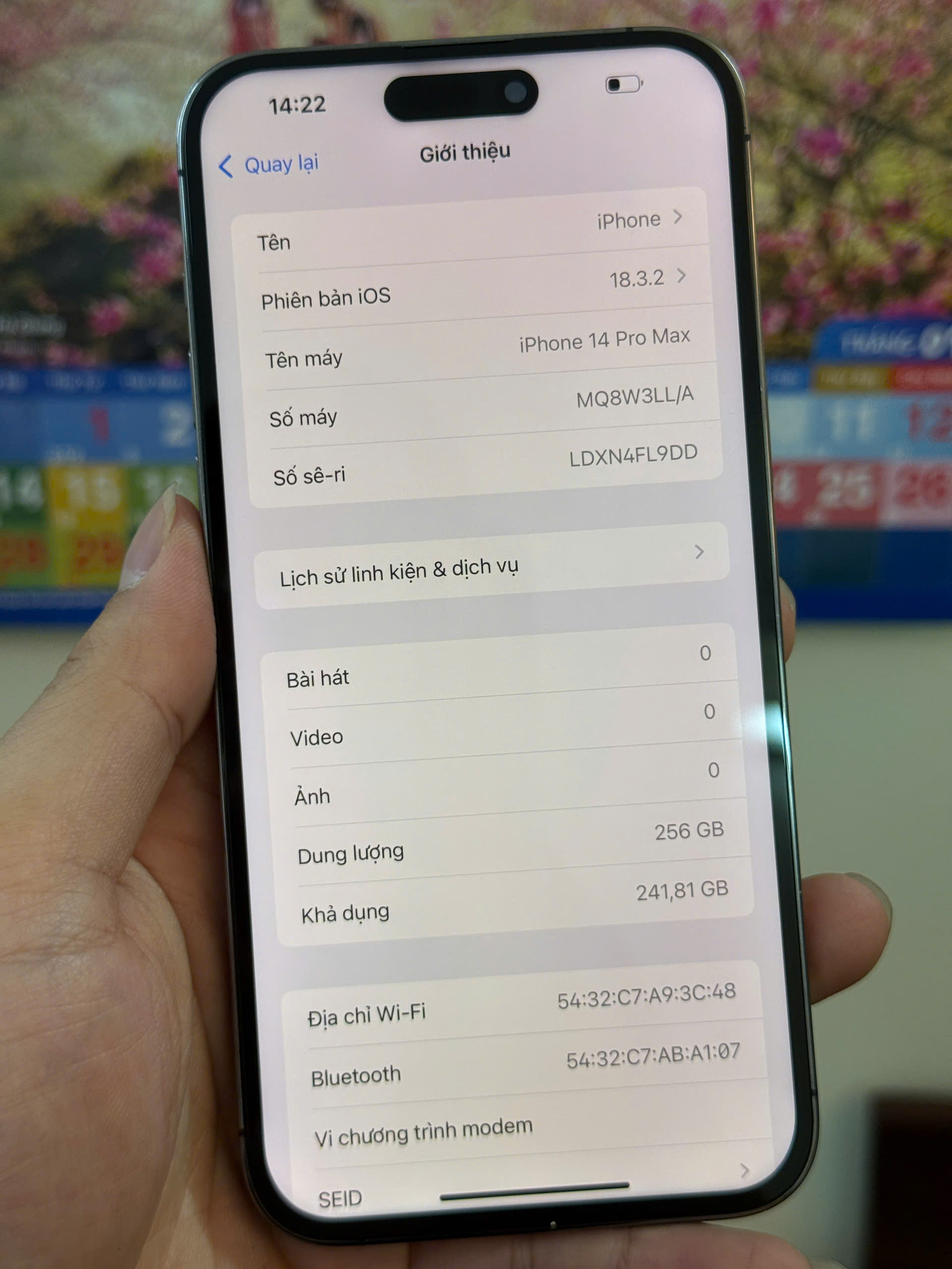 điện thoại iphone 14 prm 256gb - Hình ảnh 5