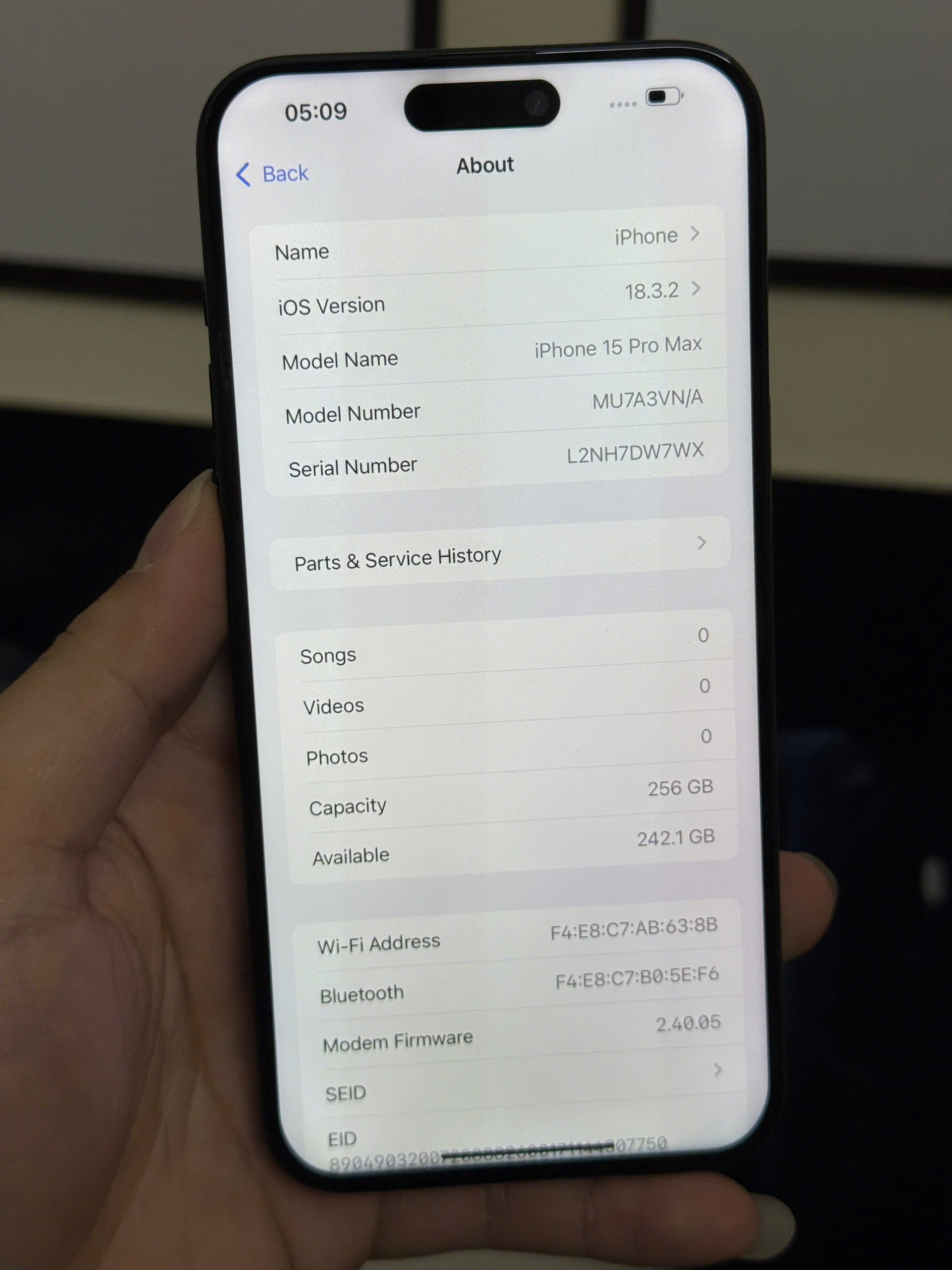 điện thoại iphone 15 prm 256gb - Hình ảnh 5