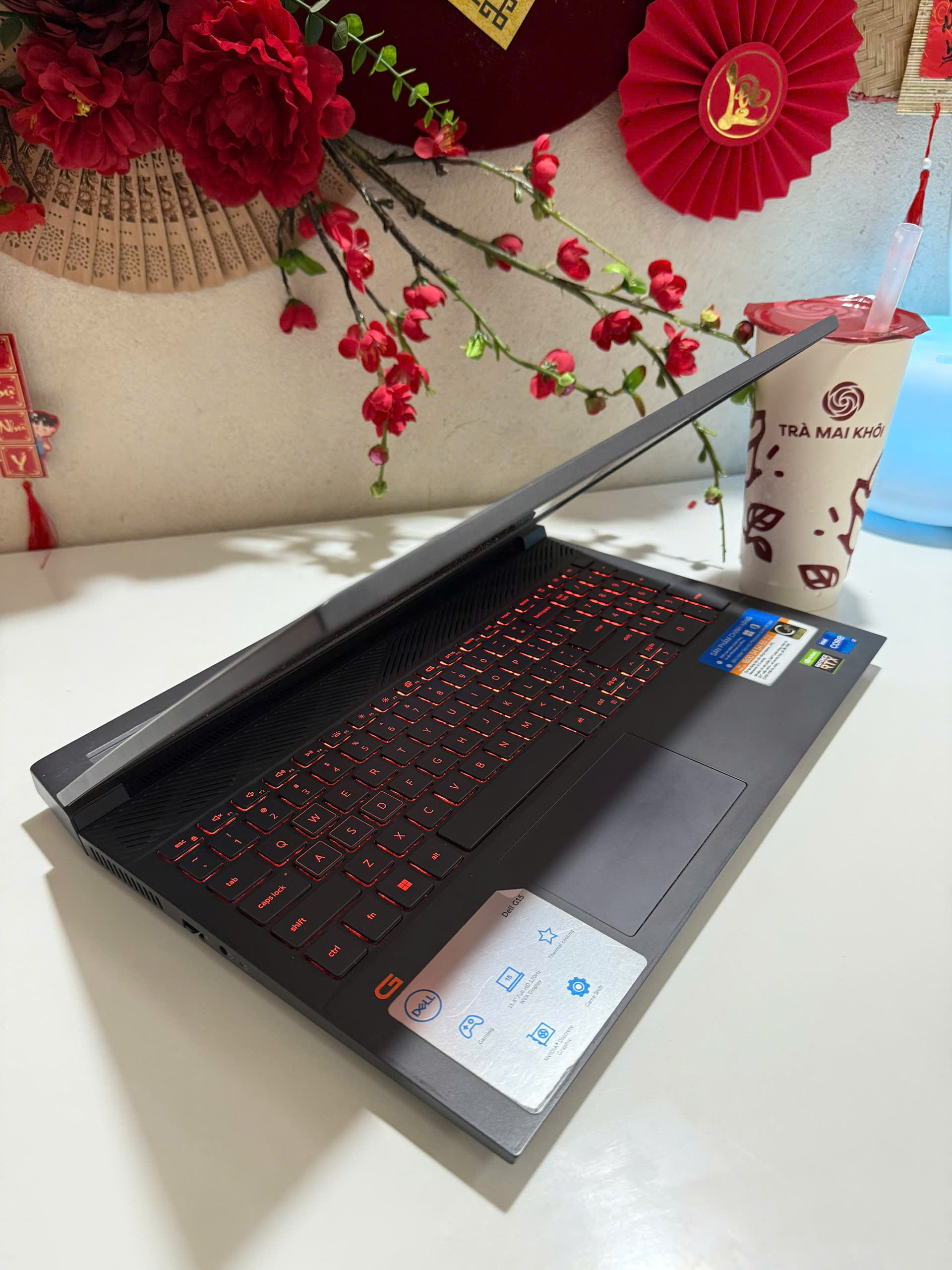 Dell G15 5511 mã gaming chắc chắn siuu bền bỉ cực khoẻ - Hình ảnh 3