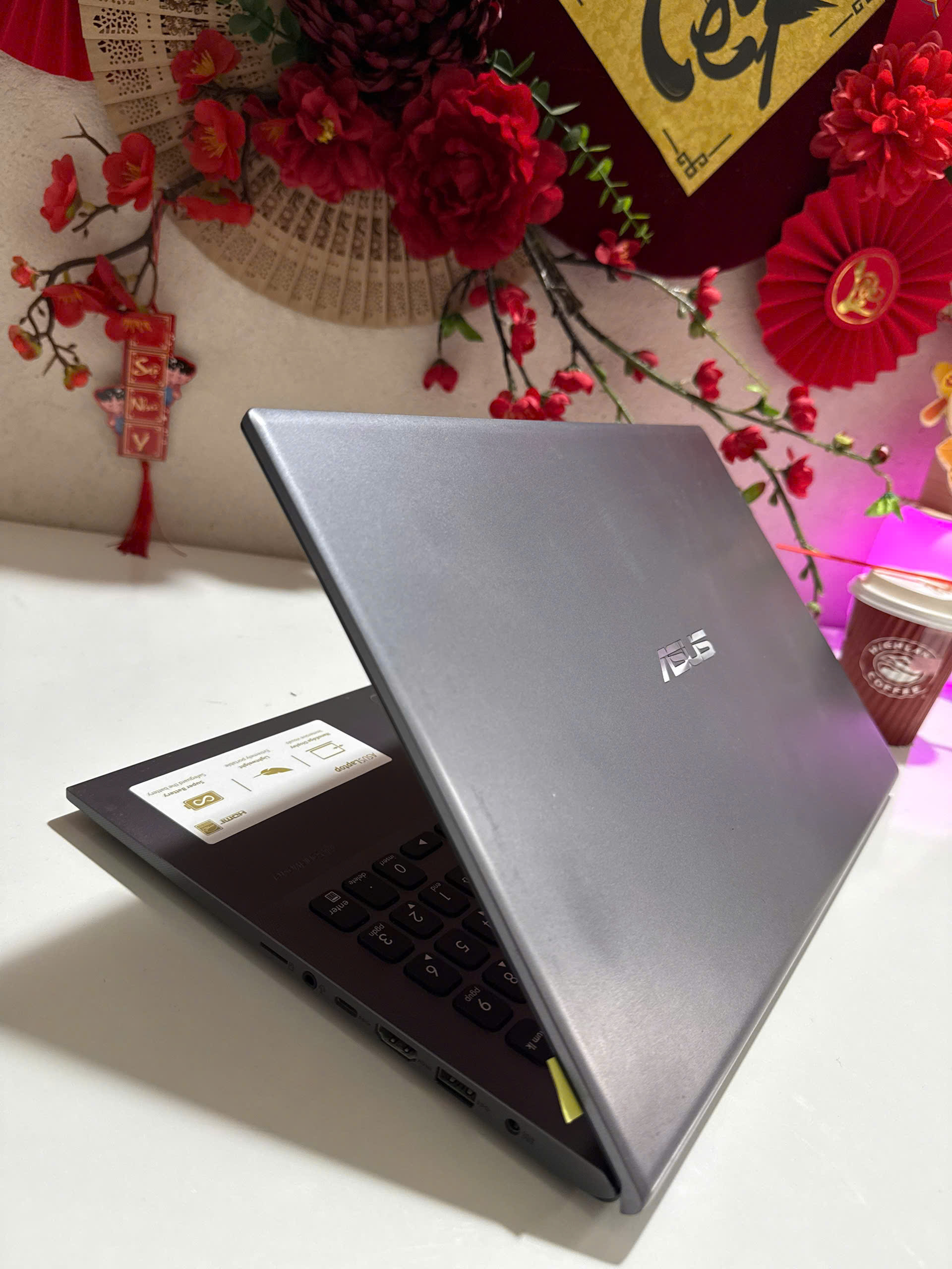 Asus Vivobook X512DA chiếc máy văn phòng sang chảnh màu xám xi măng hot hit - Hình ảnh 5
