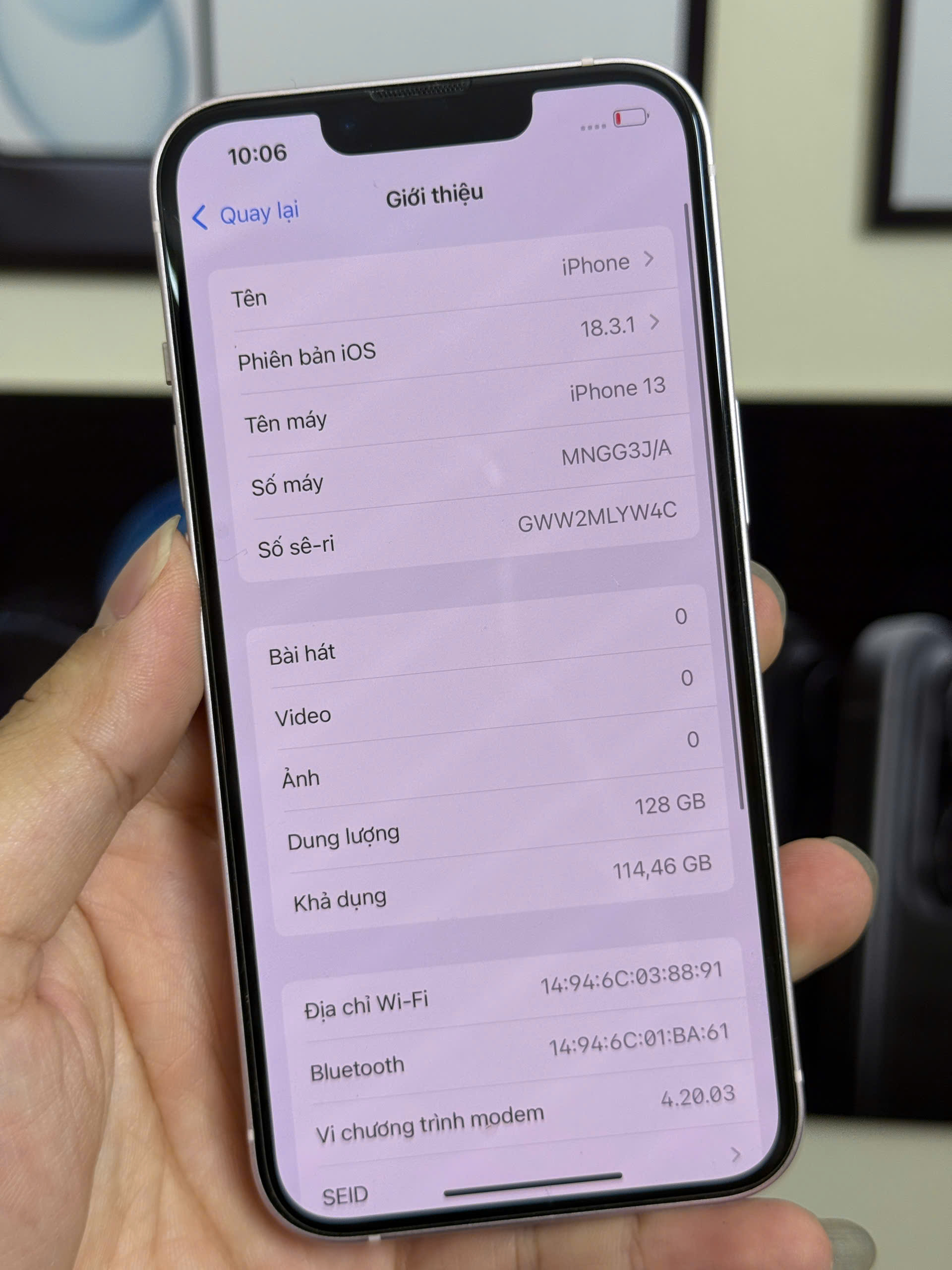 điện thoại iphone 13 128gb - Hình ảnh 5