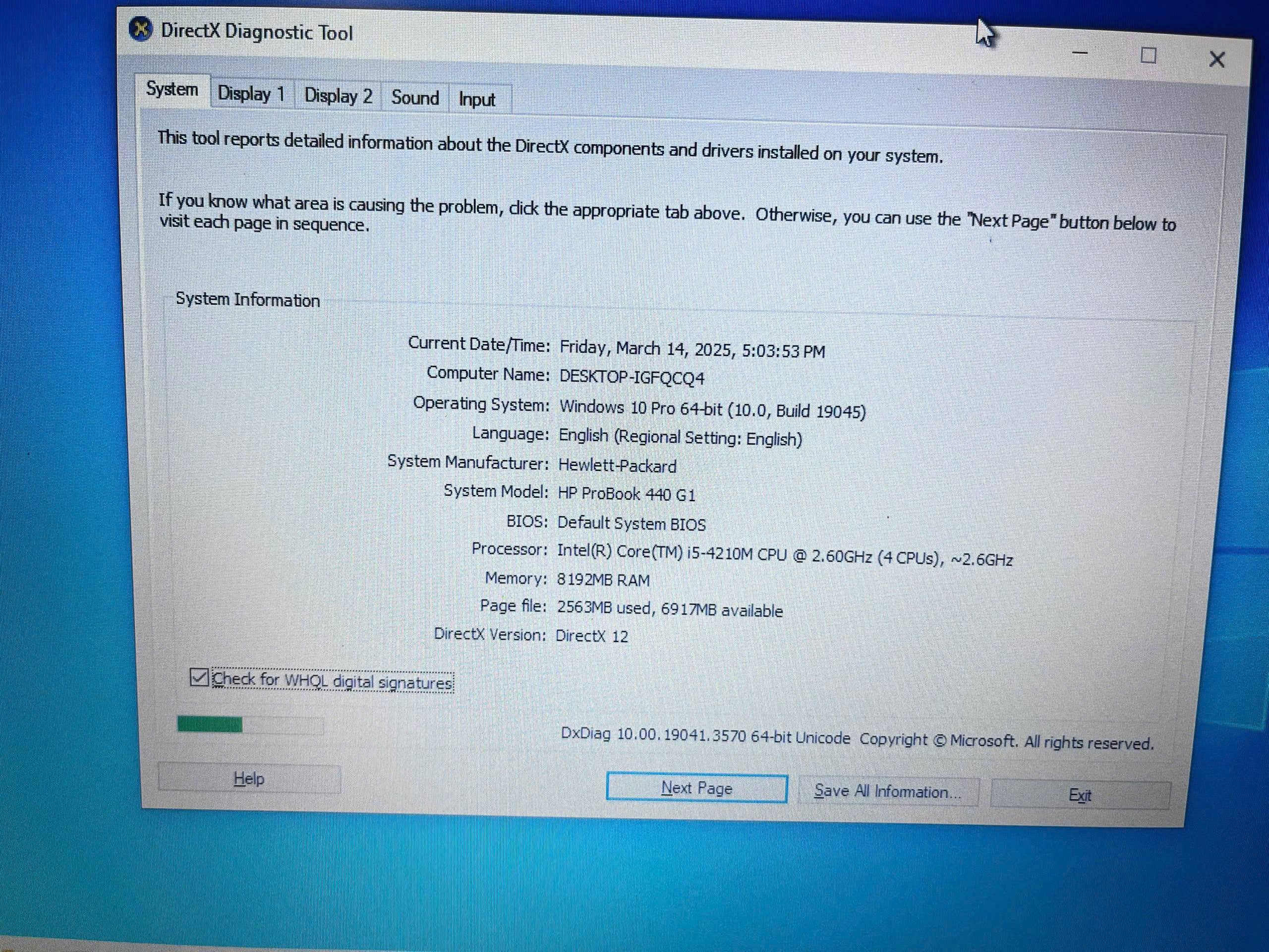 laptop Laptop HP 440 G1 - Hình ảnh 2