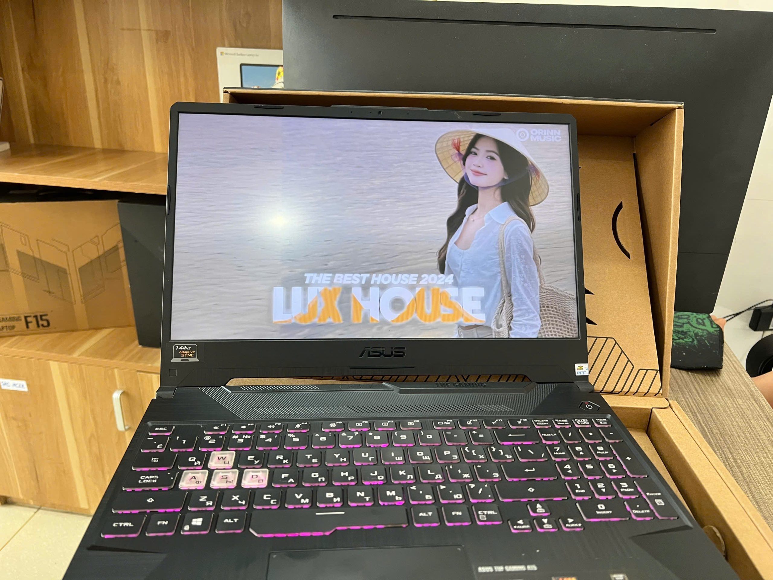 laptop Asus TUF FX506 Gaming card rời 6GB - Hình ảnh 3