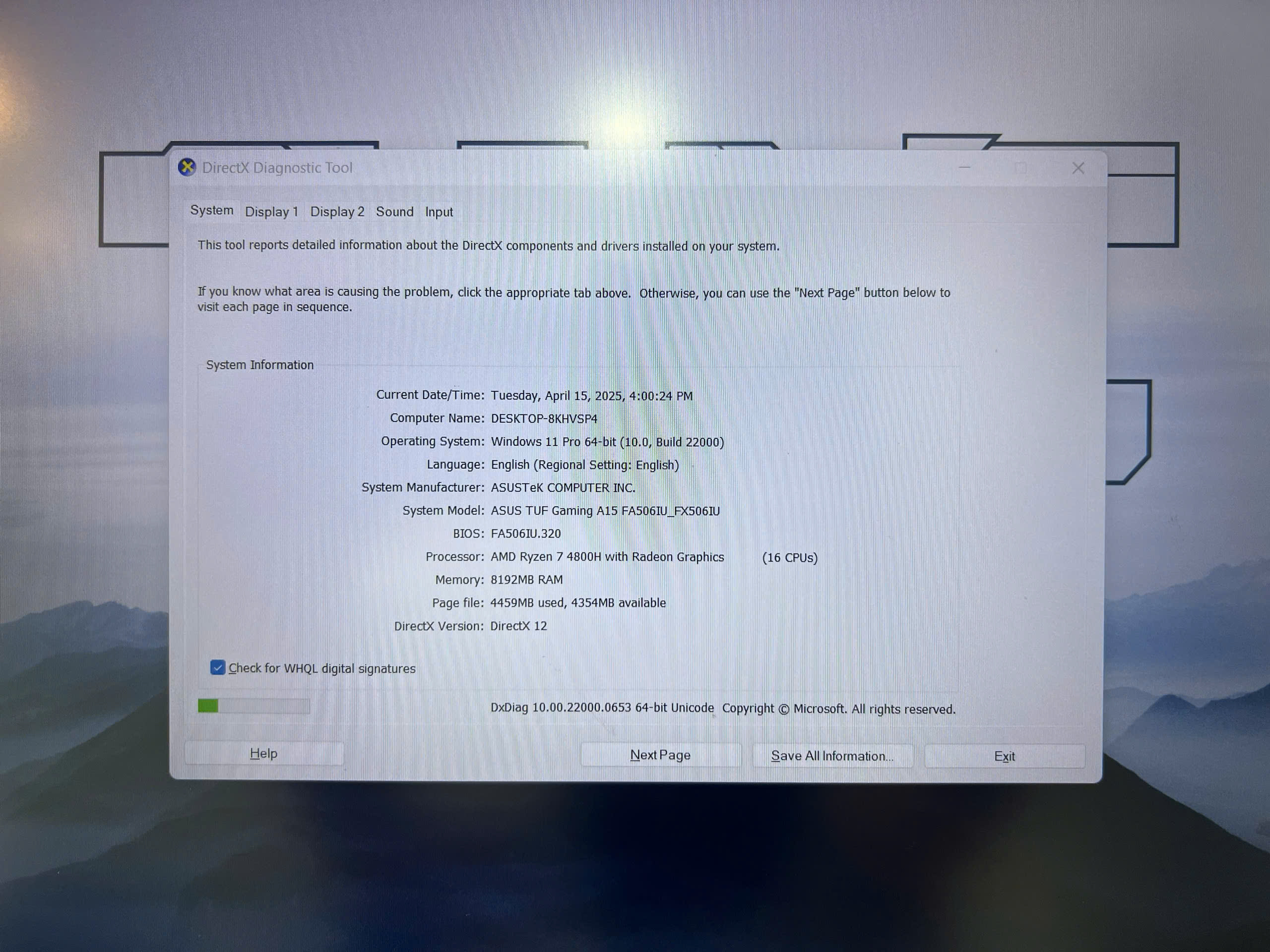 laptop Asus TUF FX506 Gaming card rời 6GB - Hình ảnh 9